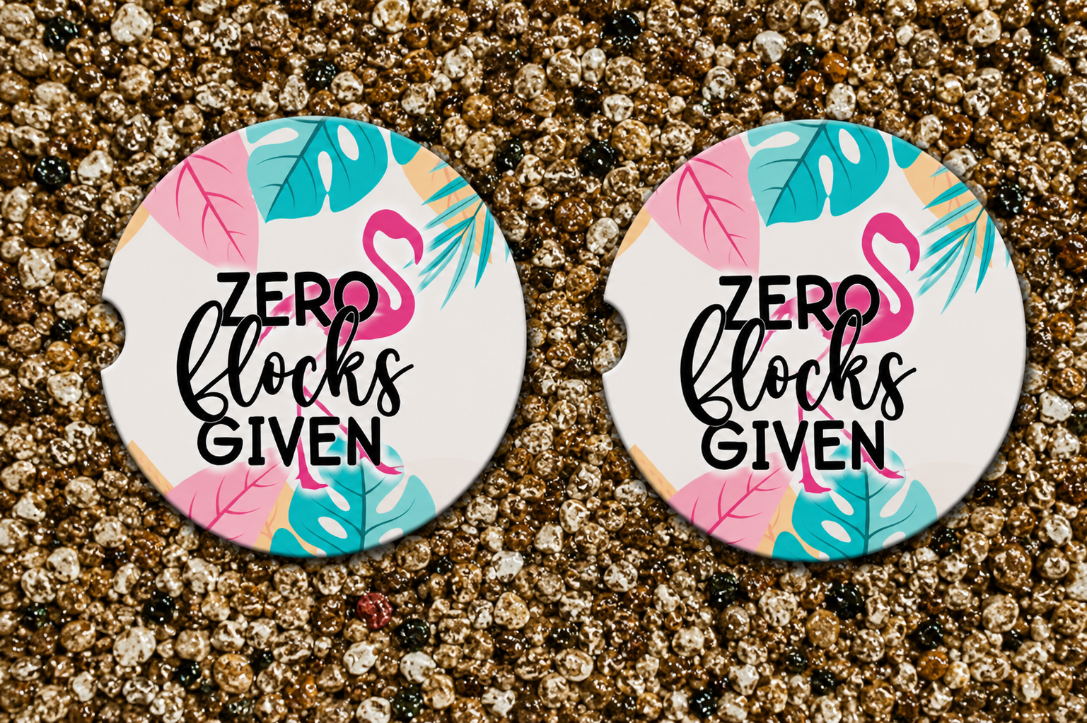 Zero Flocks Given Car Coasters
