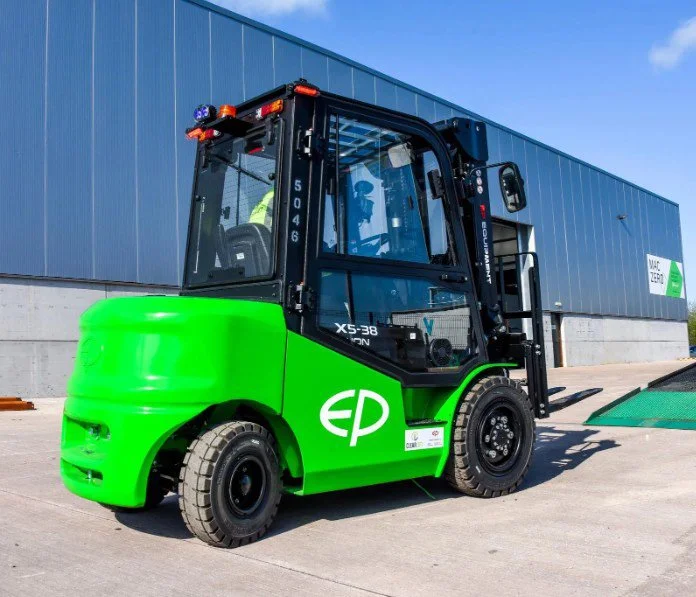EV forklift - We promote and support electric vehicles