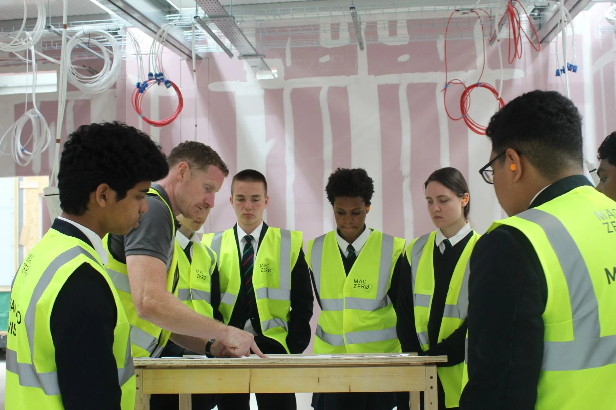 St Patrick’s College students visit Mac Zero factory