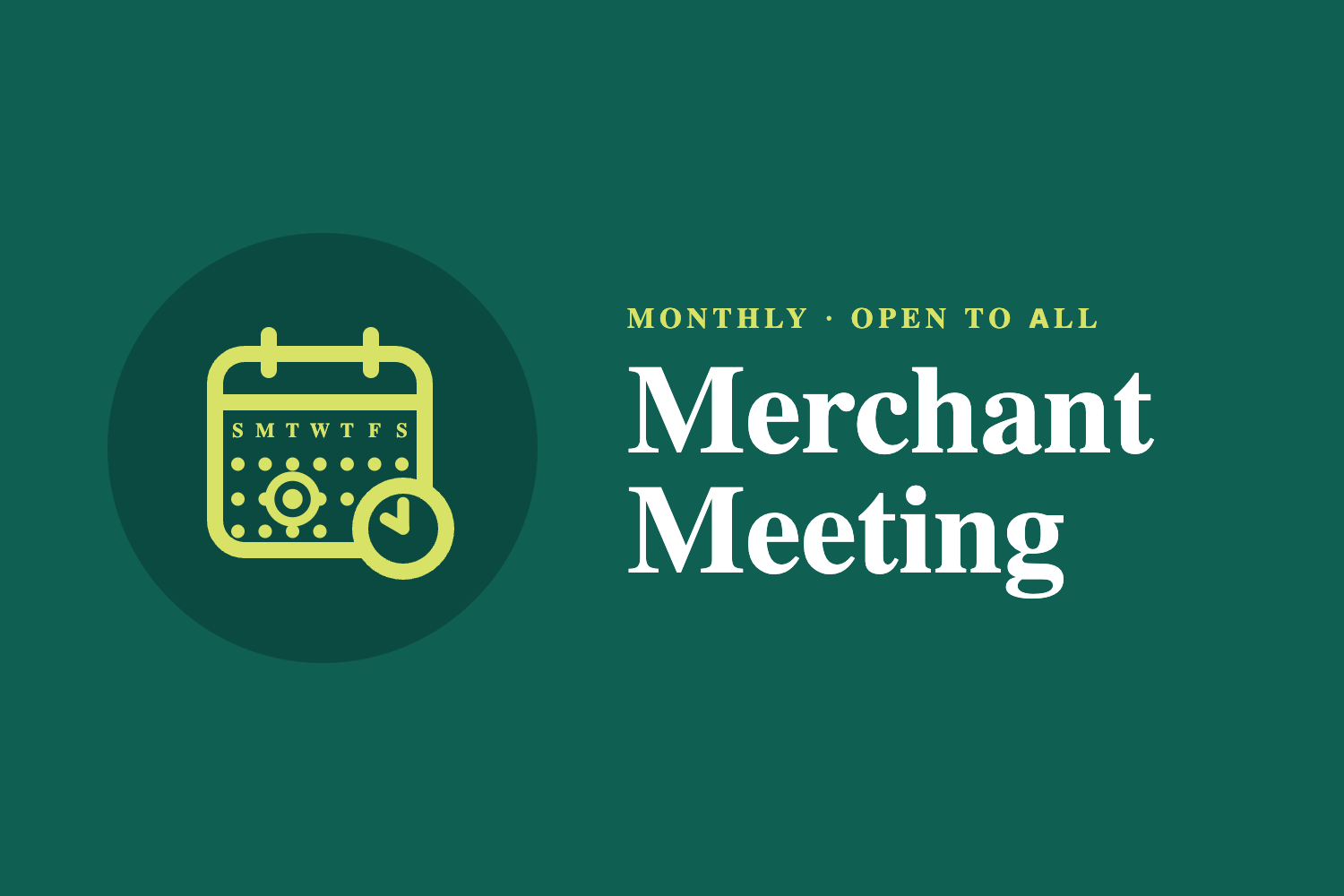Merchant Meeting: Unhoused Individuals &amp; Panhandling