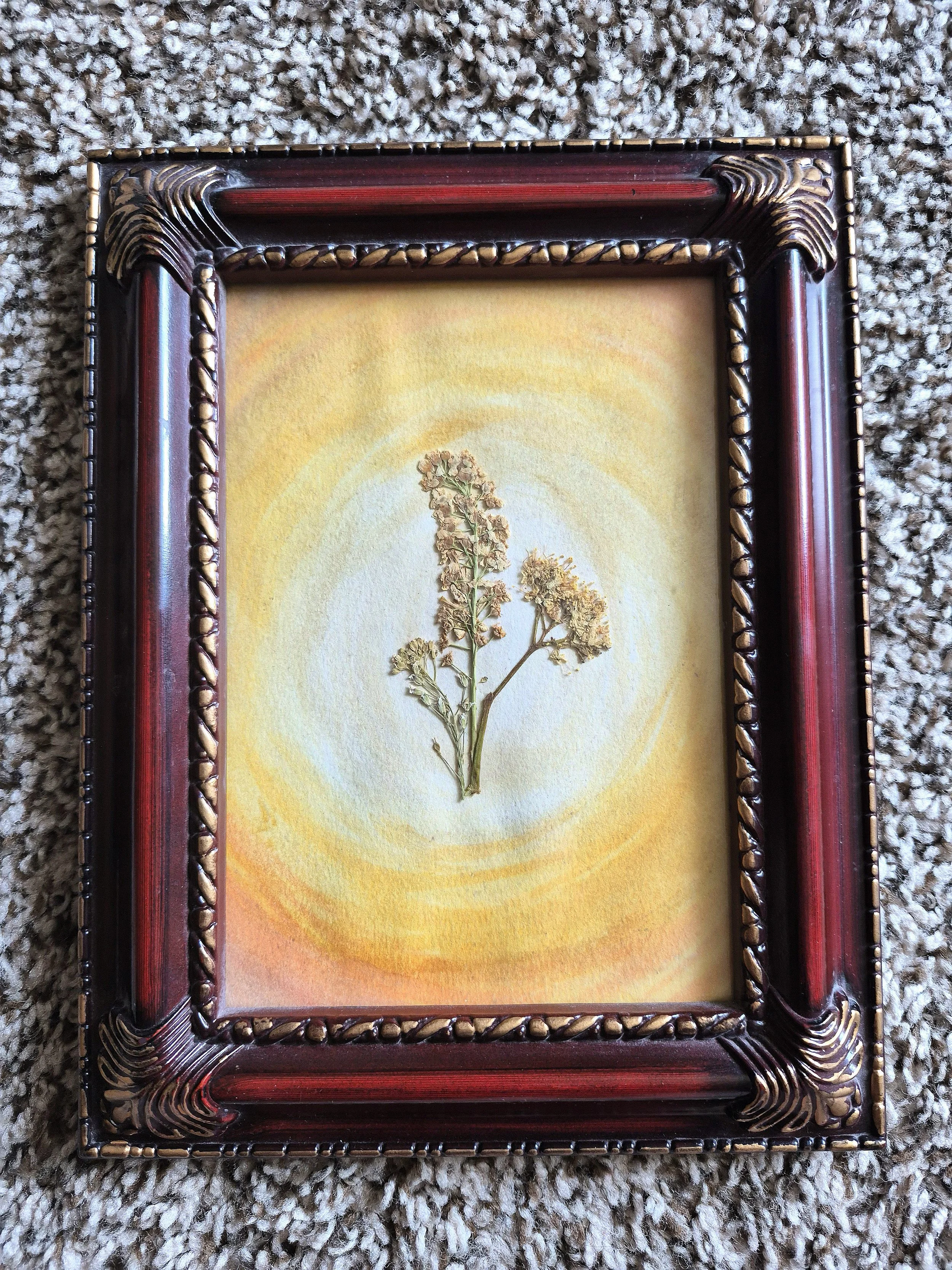 Sunset Flowers Frame