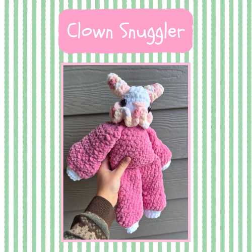 Clown Snuggler PATTERN ONLY