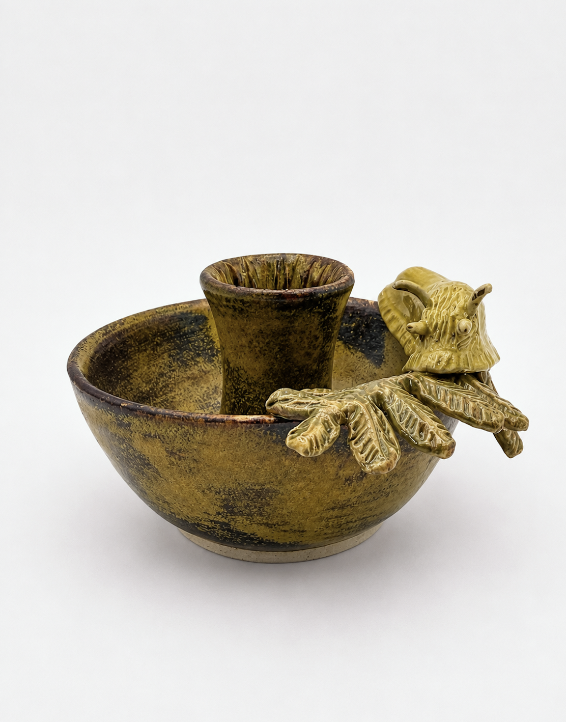Banana Slug Candle Holder