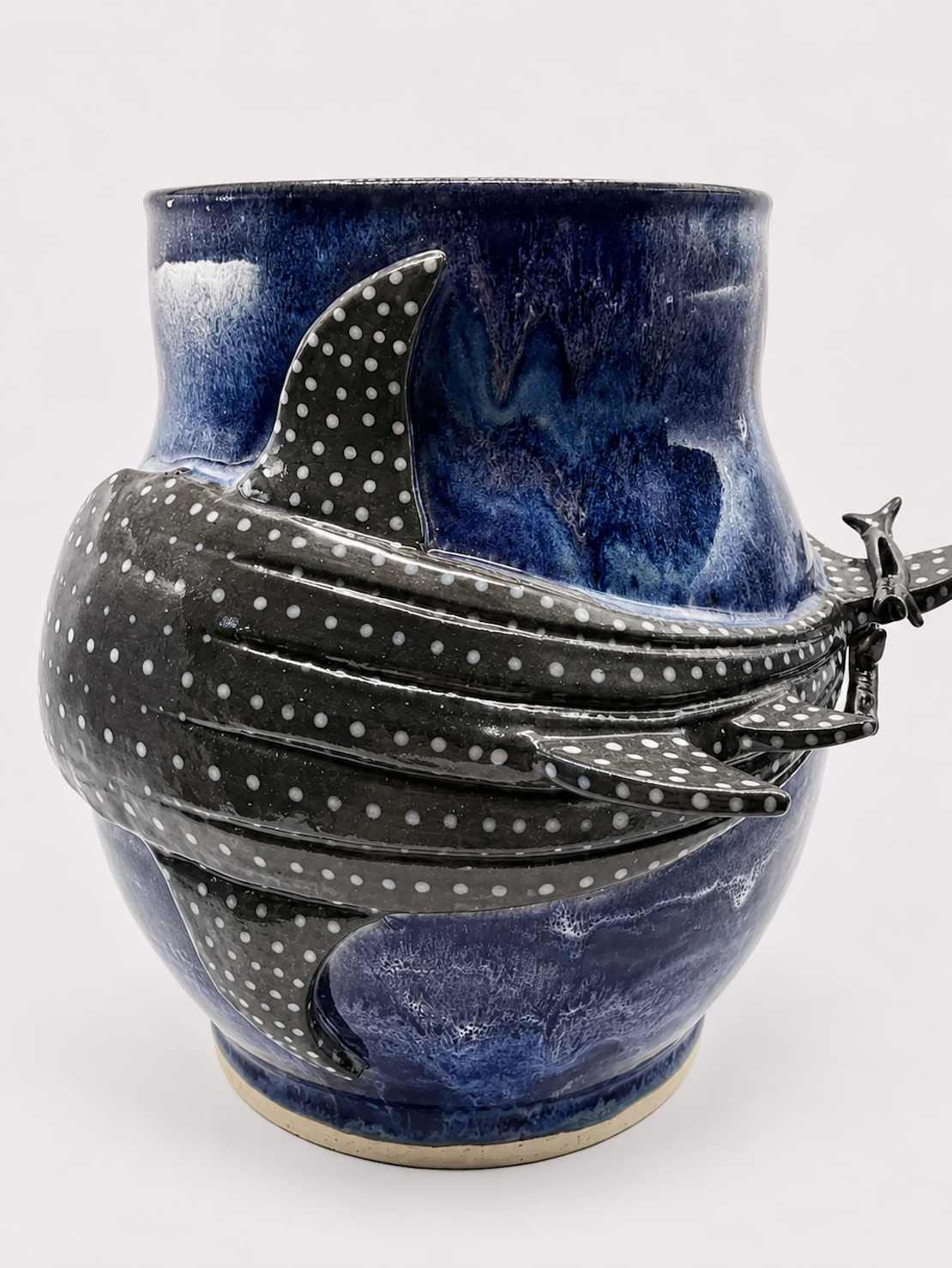 Large Whale Shark Vase