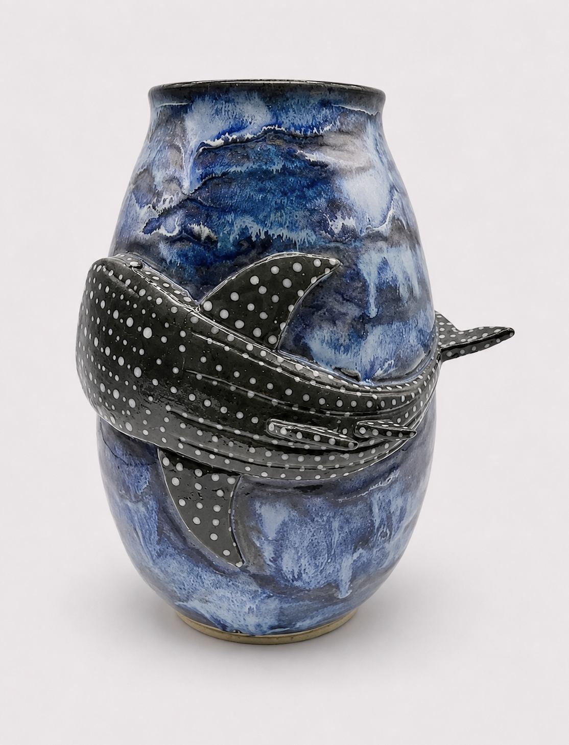 Small Whale Shark Vase