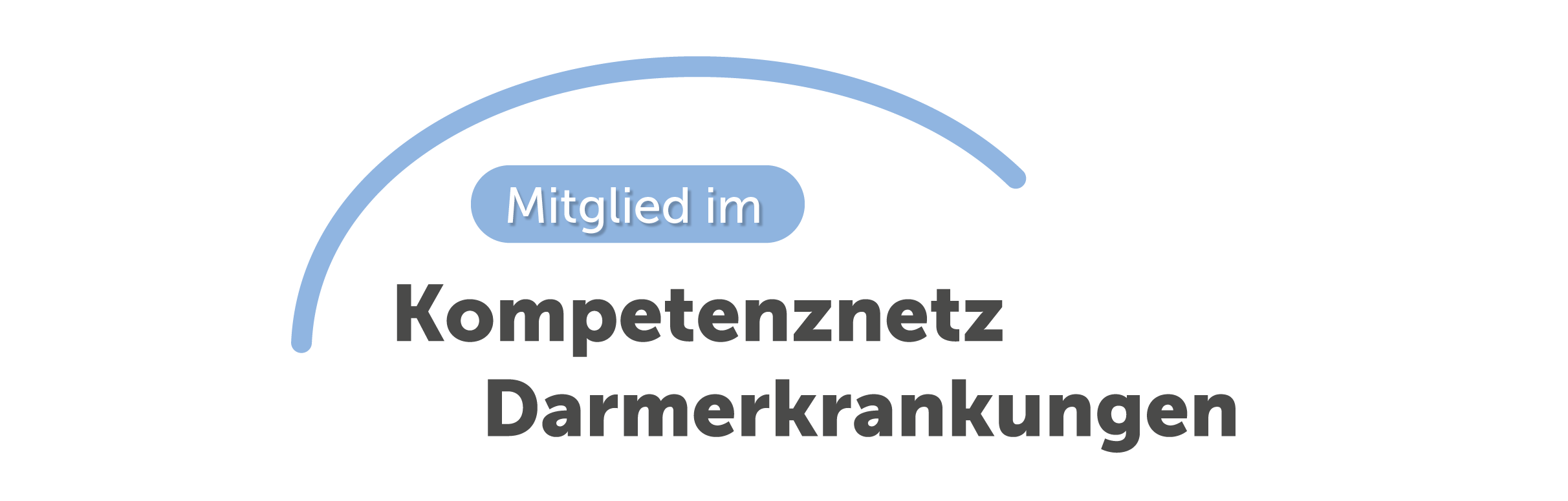 Grafik zeigt, dass Mitglieder im Kompetenznetz Darmerkrankungen einen Beitrag leisten.