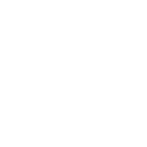 Schwarzer und weißer Comic-Darm in minimalistischer Linienzeichnung.