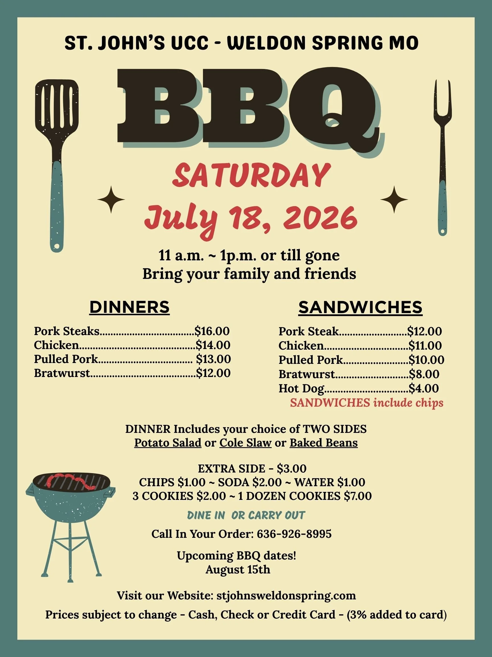 BBQ Fundraiser