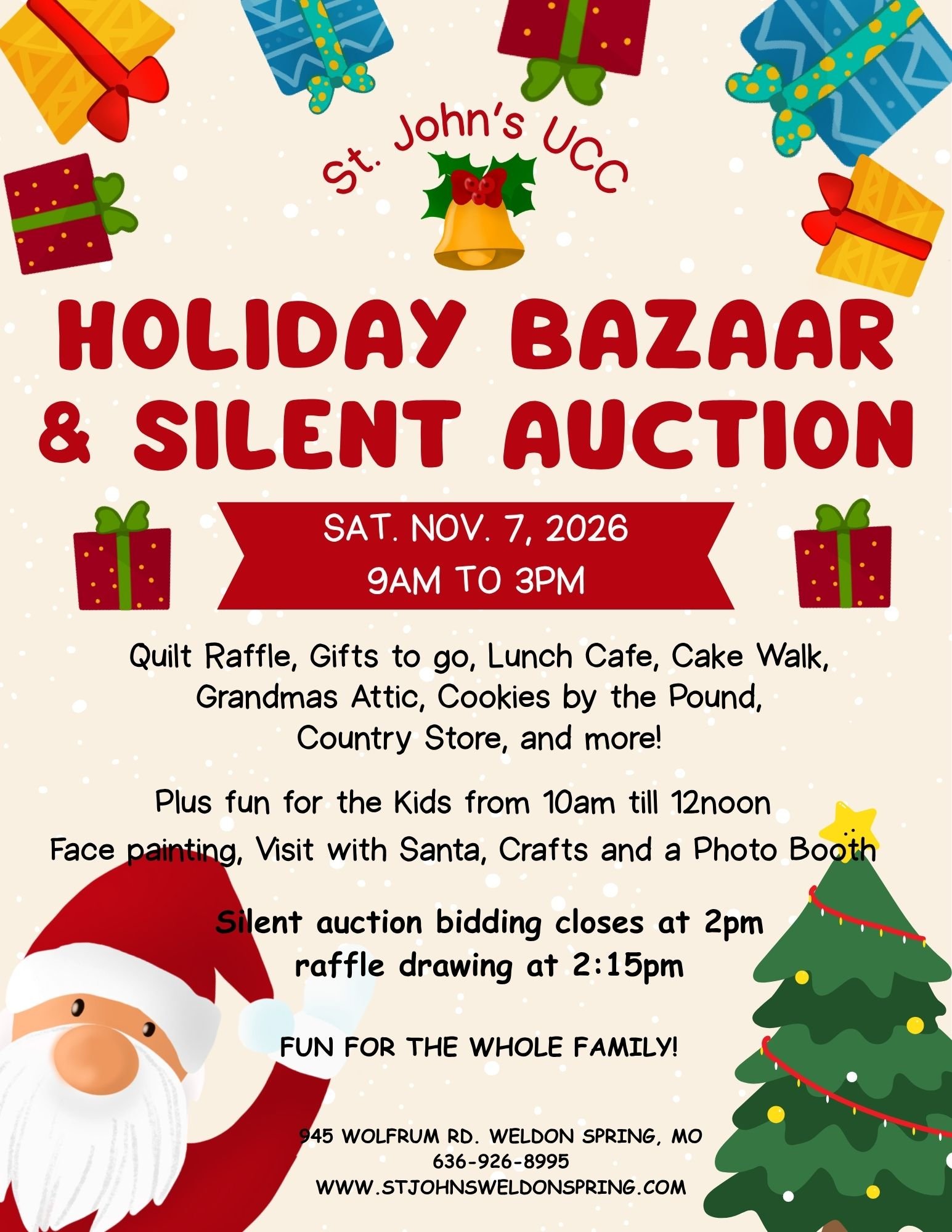 Holiday Bazaar & Silent Auction