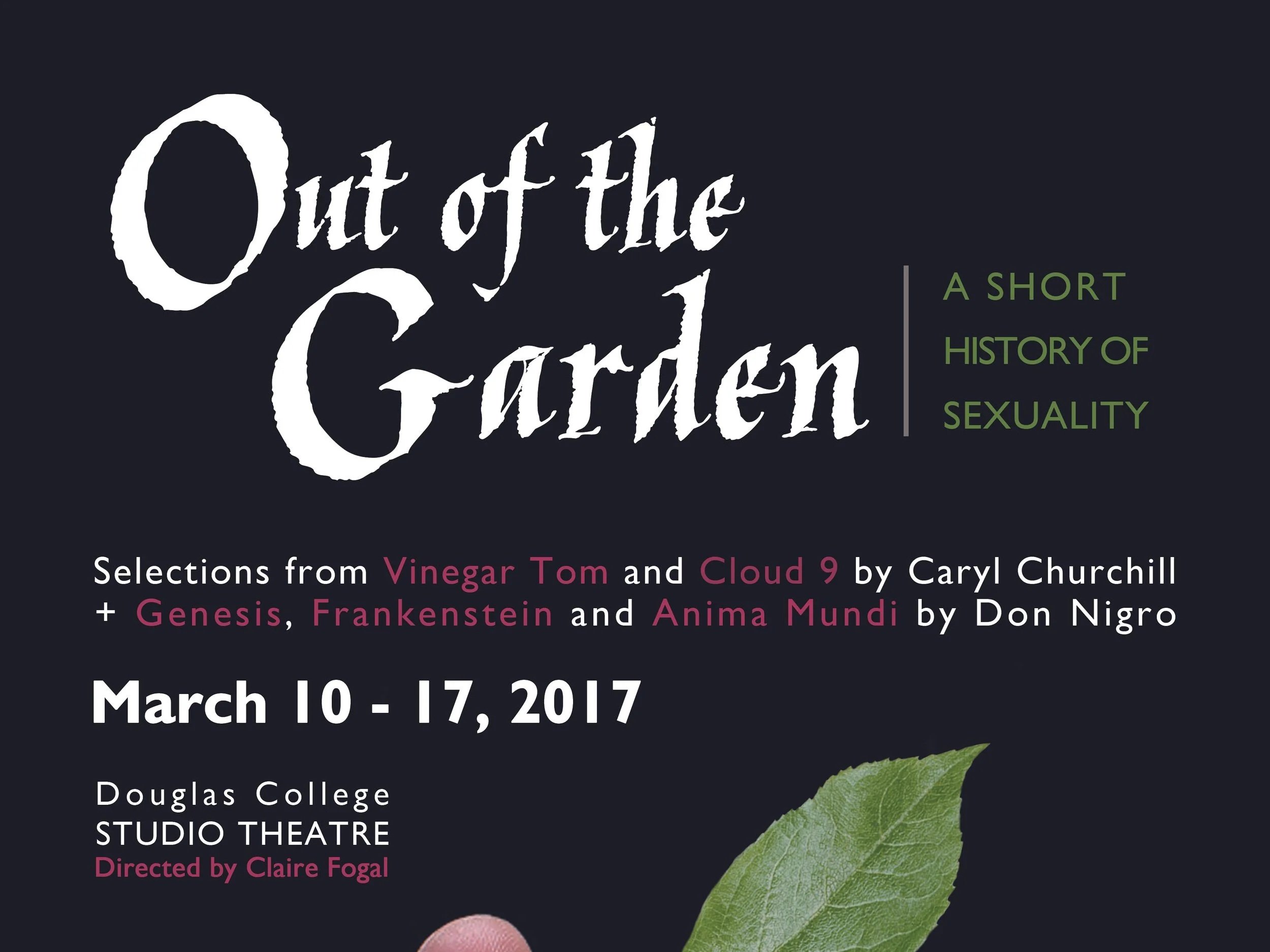 Out of the Garden: