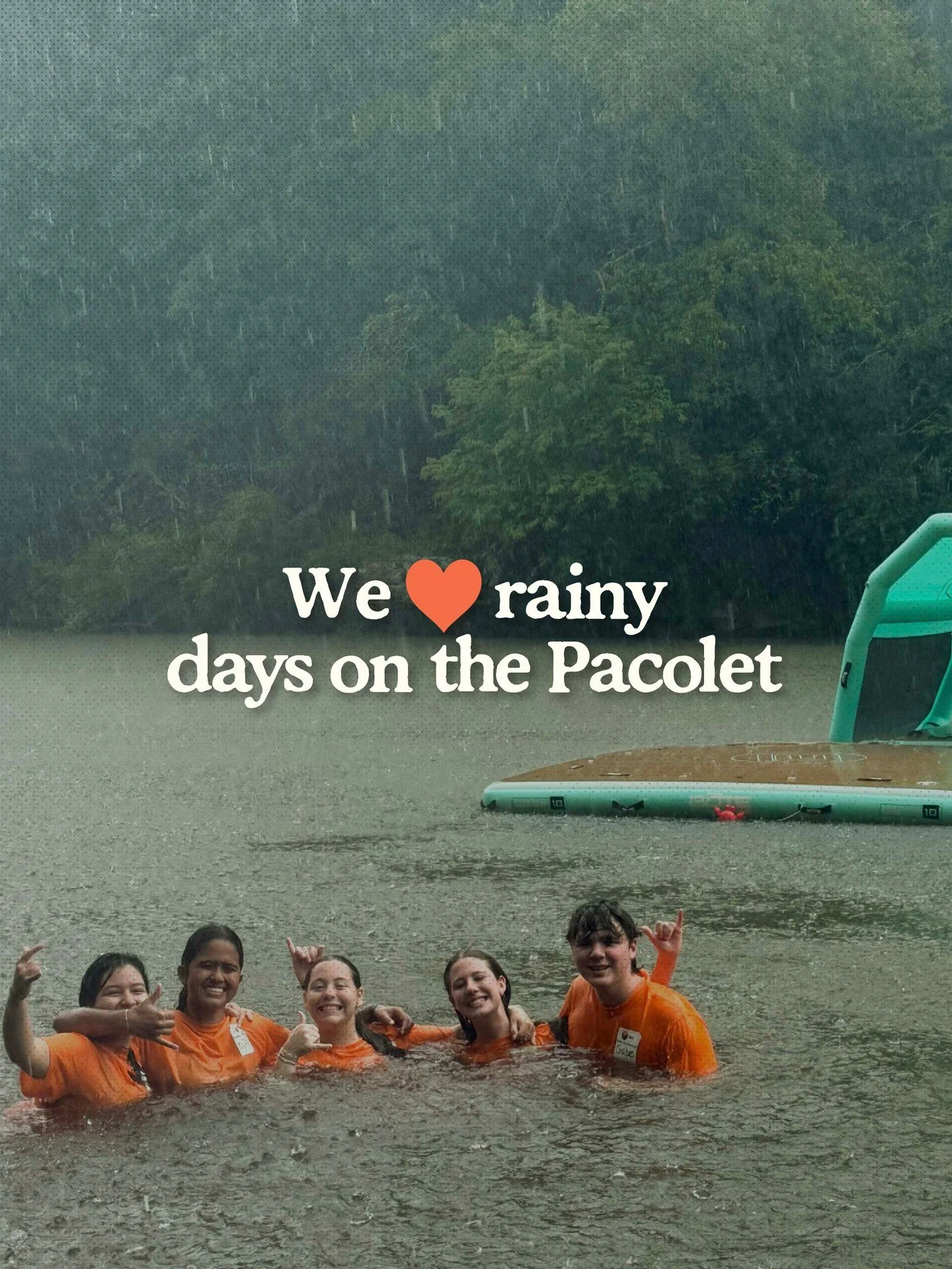 Rainy days on the Pacolet? We love those too. 🌧️🌊

A little rain never stopped a good float and our staff is proof of that! Here is everything you need to know about our weather policy before you book your next Vintage View adventure! ☔️

Walk-ins 