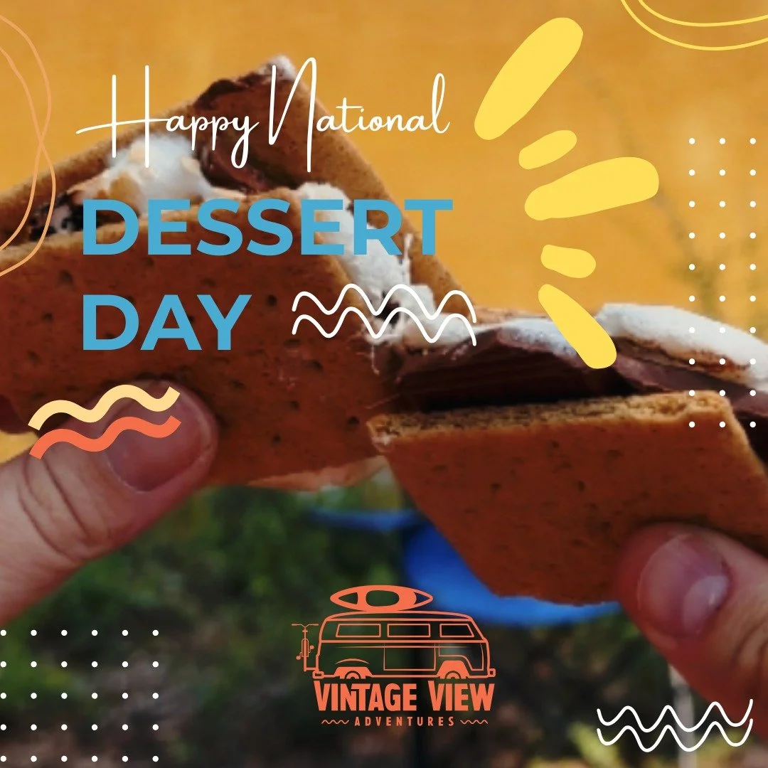 It&rsquo;s National Dessert Day, which means any sweet treat eaten outdoors legally has zero calories. (We don't make the rules, we just thoroughly enforce them.) 🍫🔥🥧

So, we have to settle a riverfront debate: What is your absolute favorite campf