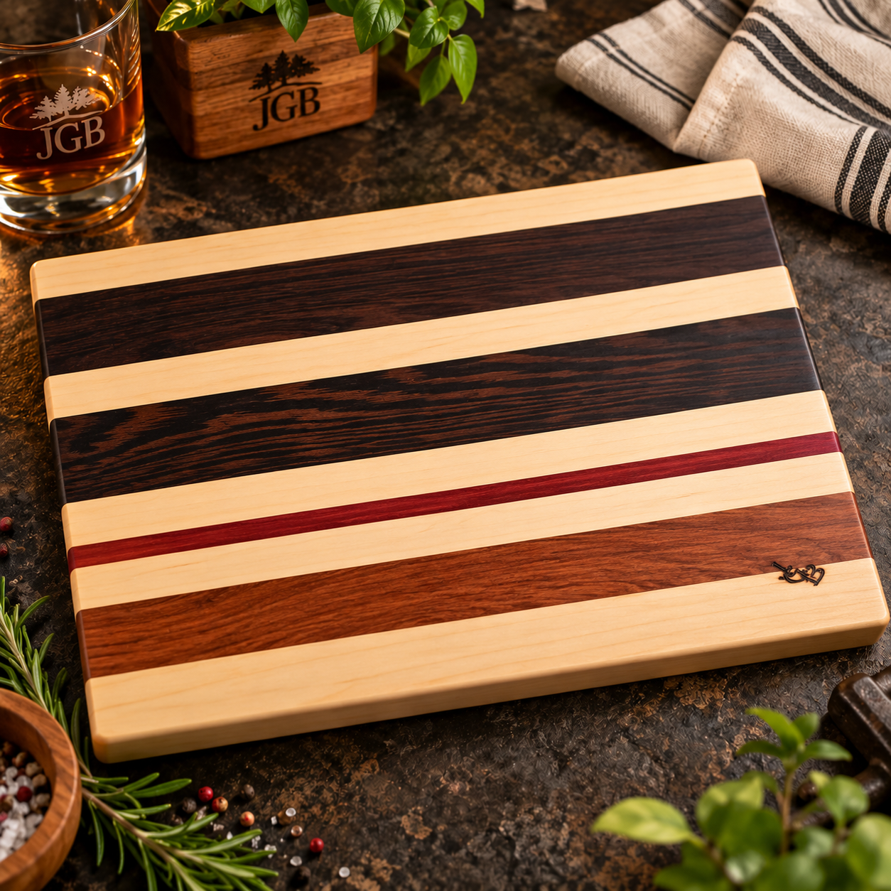 Artisanal JGB Striped Cutting Board.png