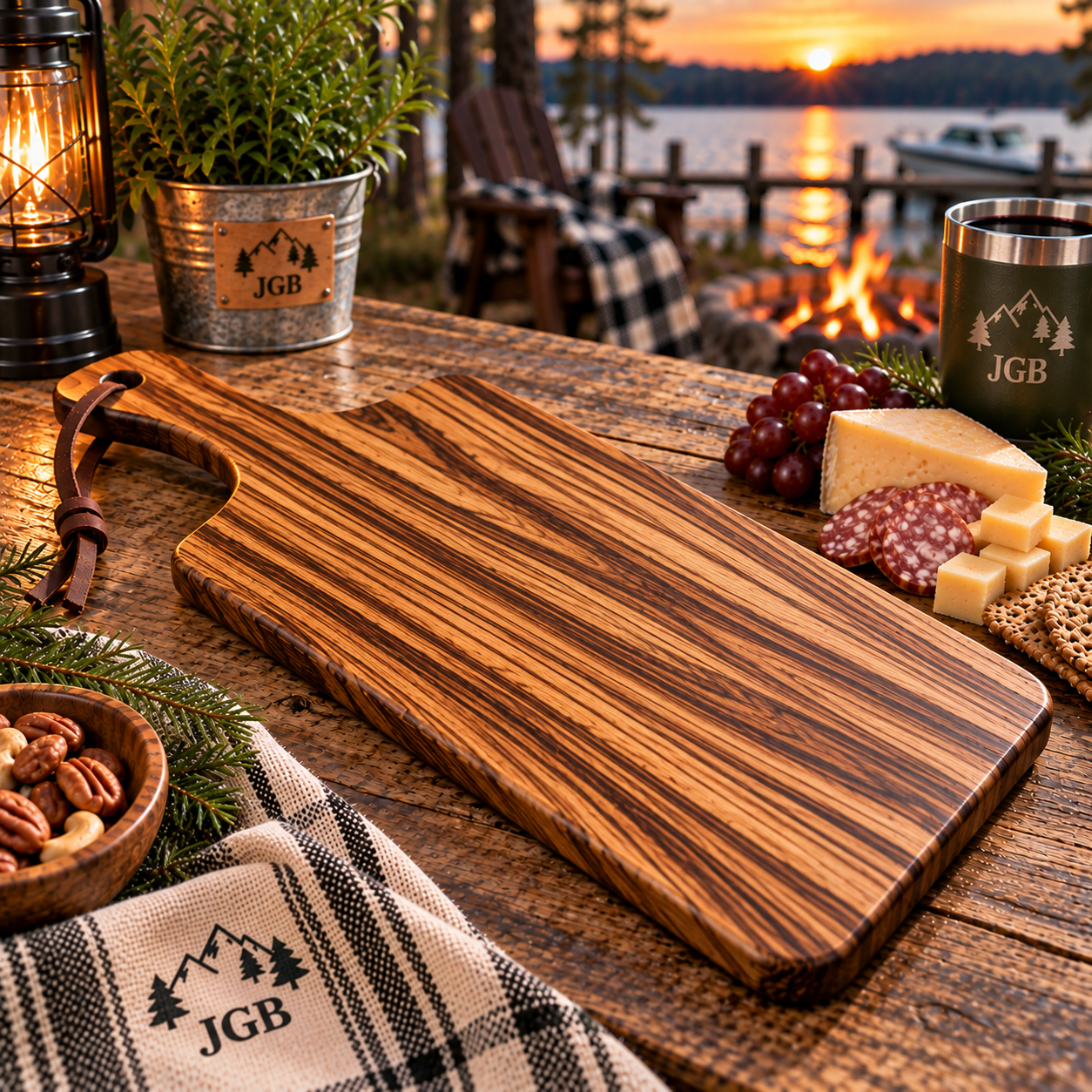 Zebra Wood Trail Board