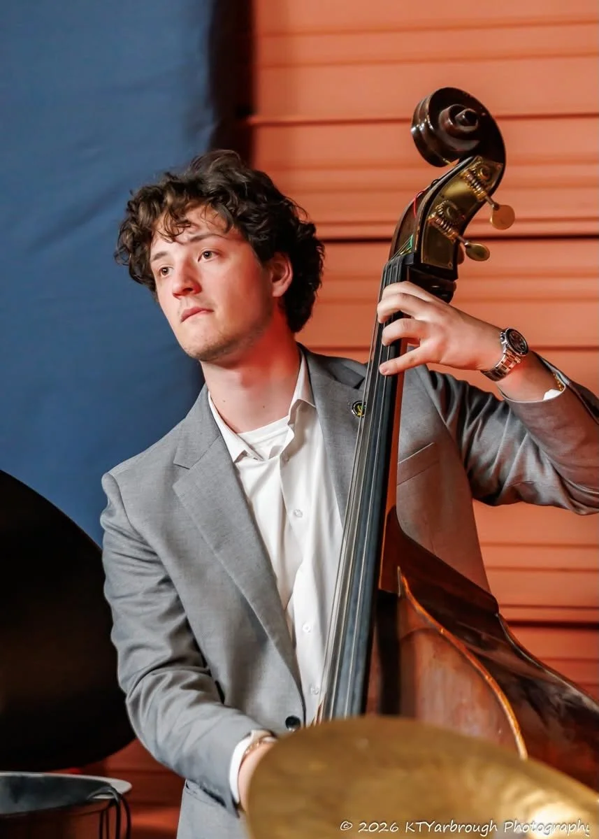 Jazz trio with Sammy Epstein (woodwinds) Aaron Lack (vibes), Judah Guerra (bass)