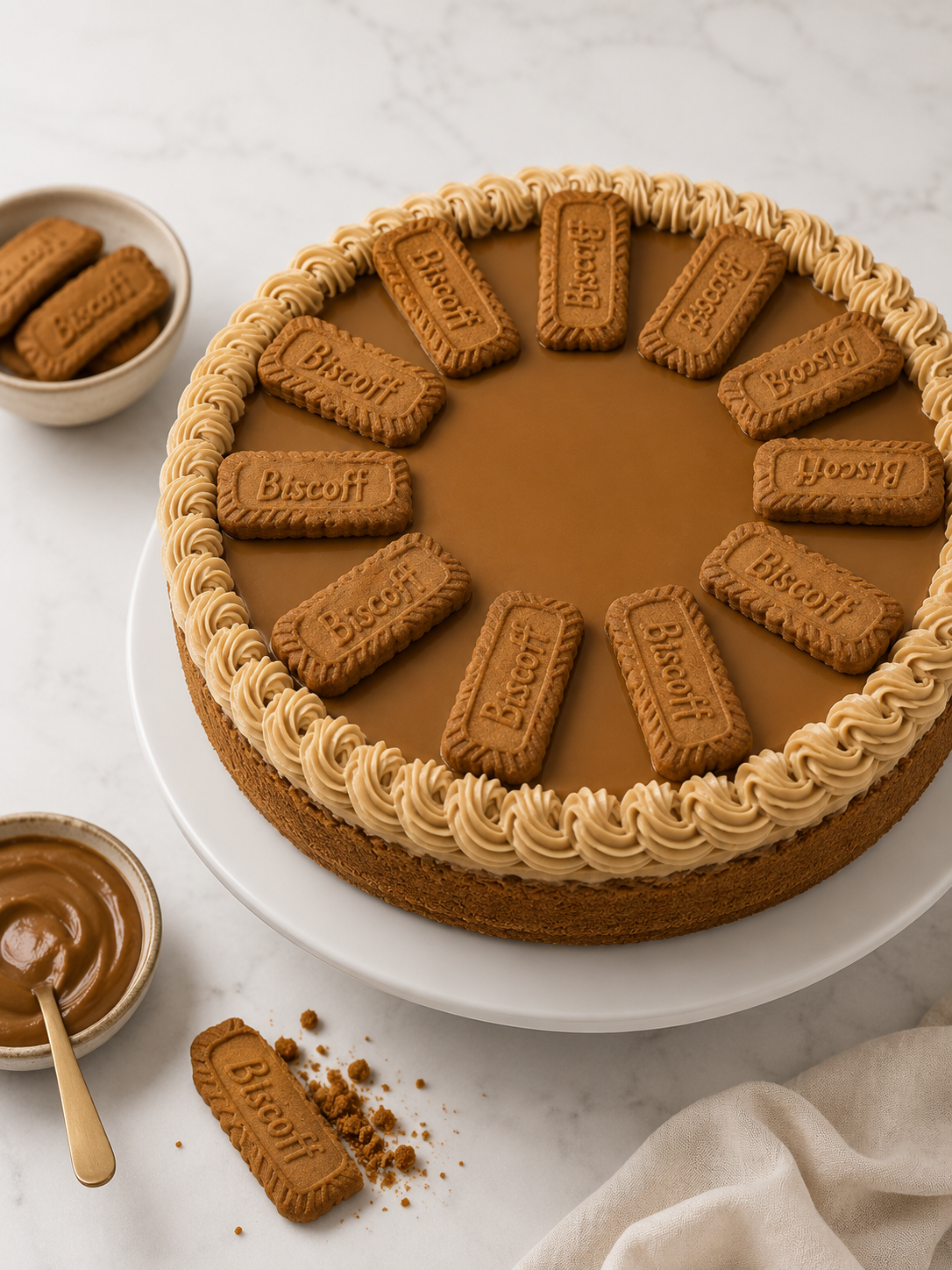 Biscoff Cheesecake (by the slice) PRE-ORDER (available Saturday)