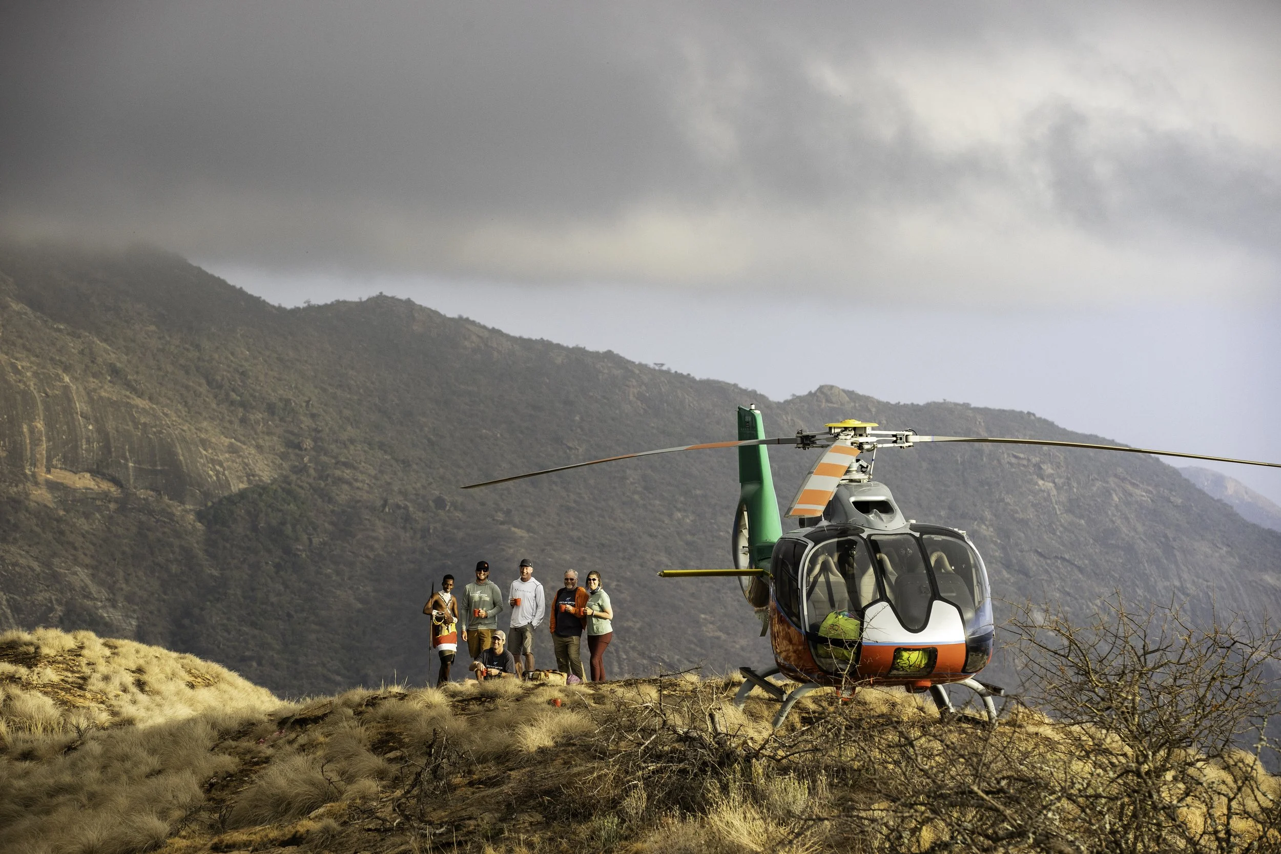 Breakfast with a view - Northern Kenya