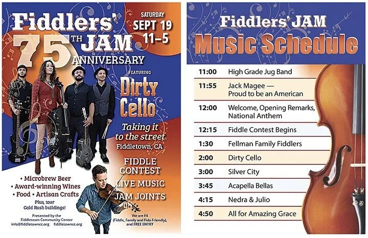 Fiddletown Jam this Weekend