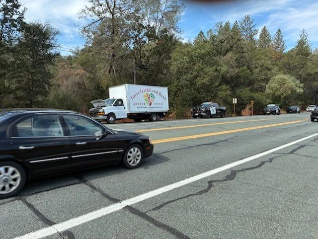 Man Takes Food Bank Truck