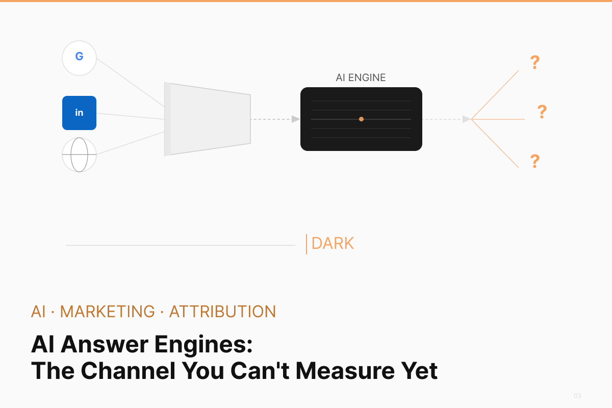 AI Answer Engines: The Most Important Marketing Channel You Can’t Measure Yet