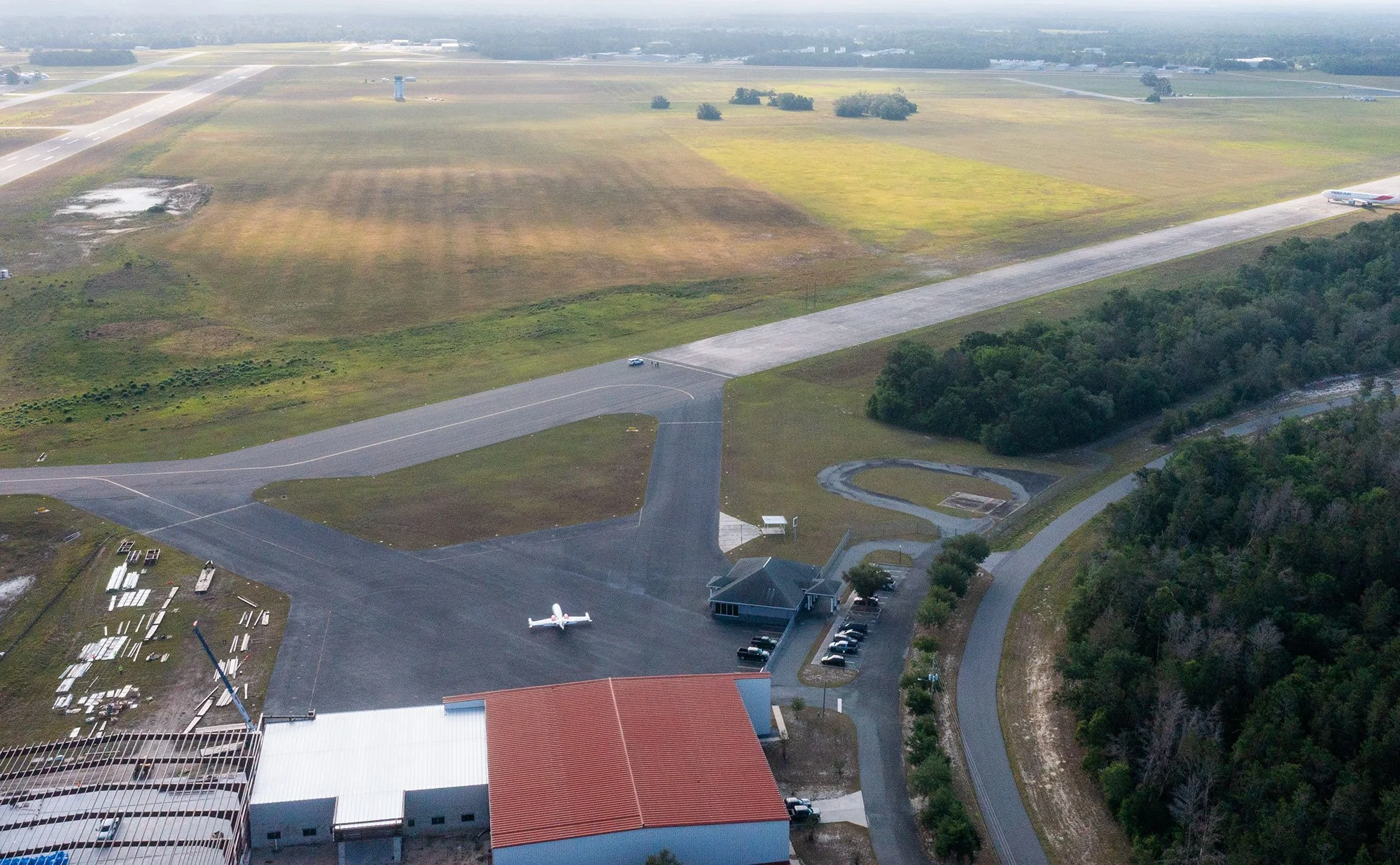 taxiway aerial