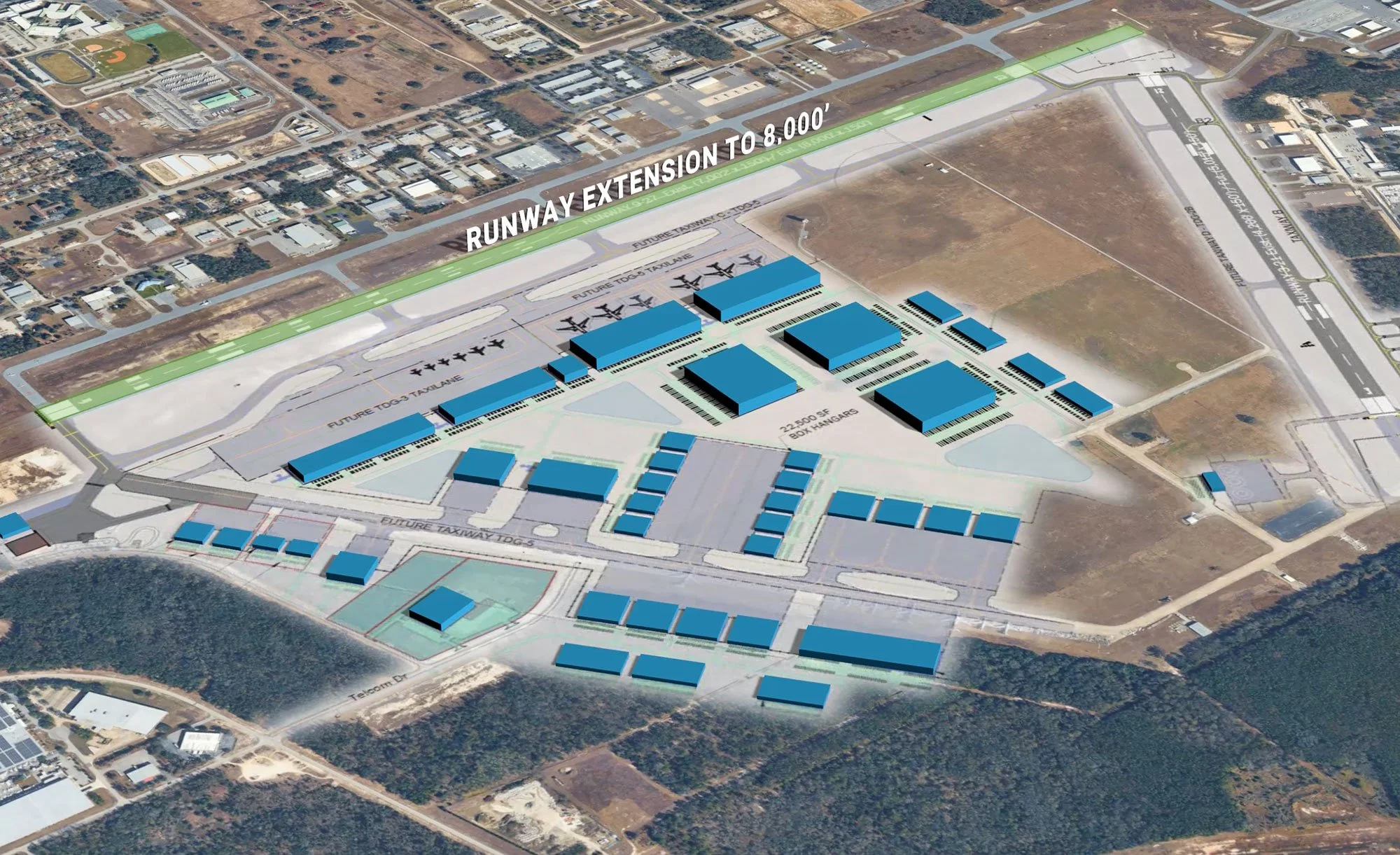 Airport conceptual master plan