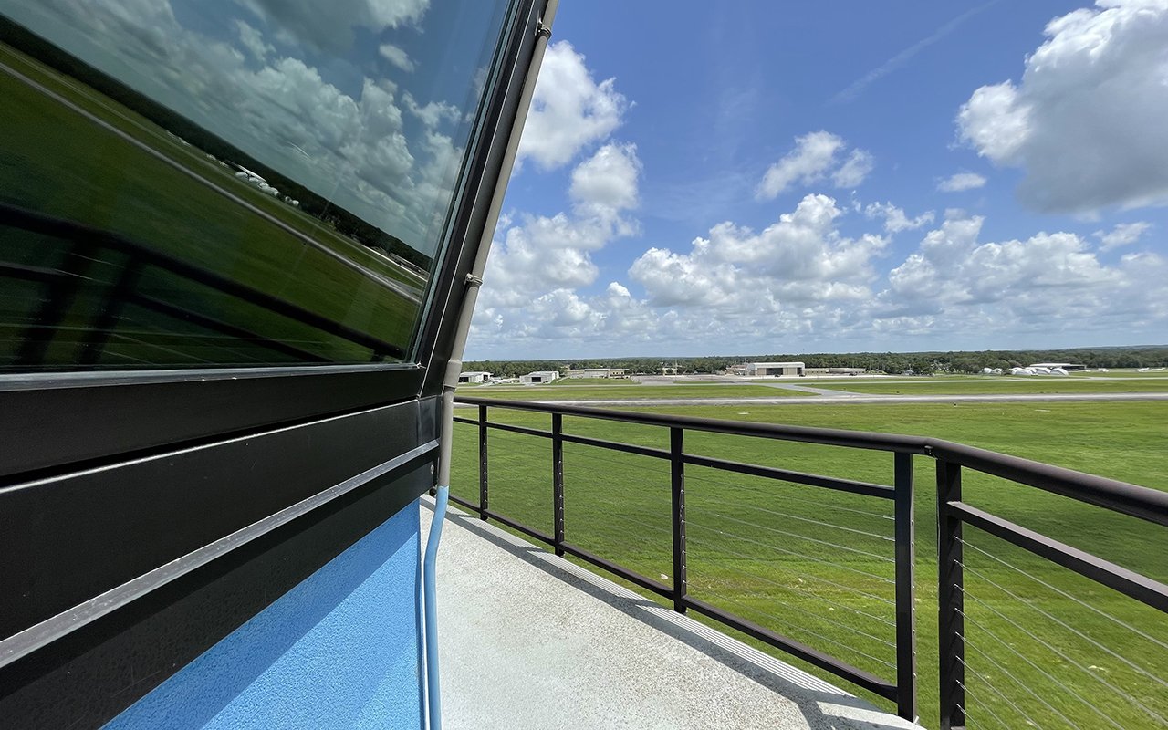 view from tower
