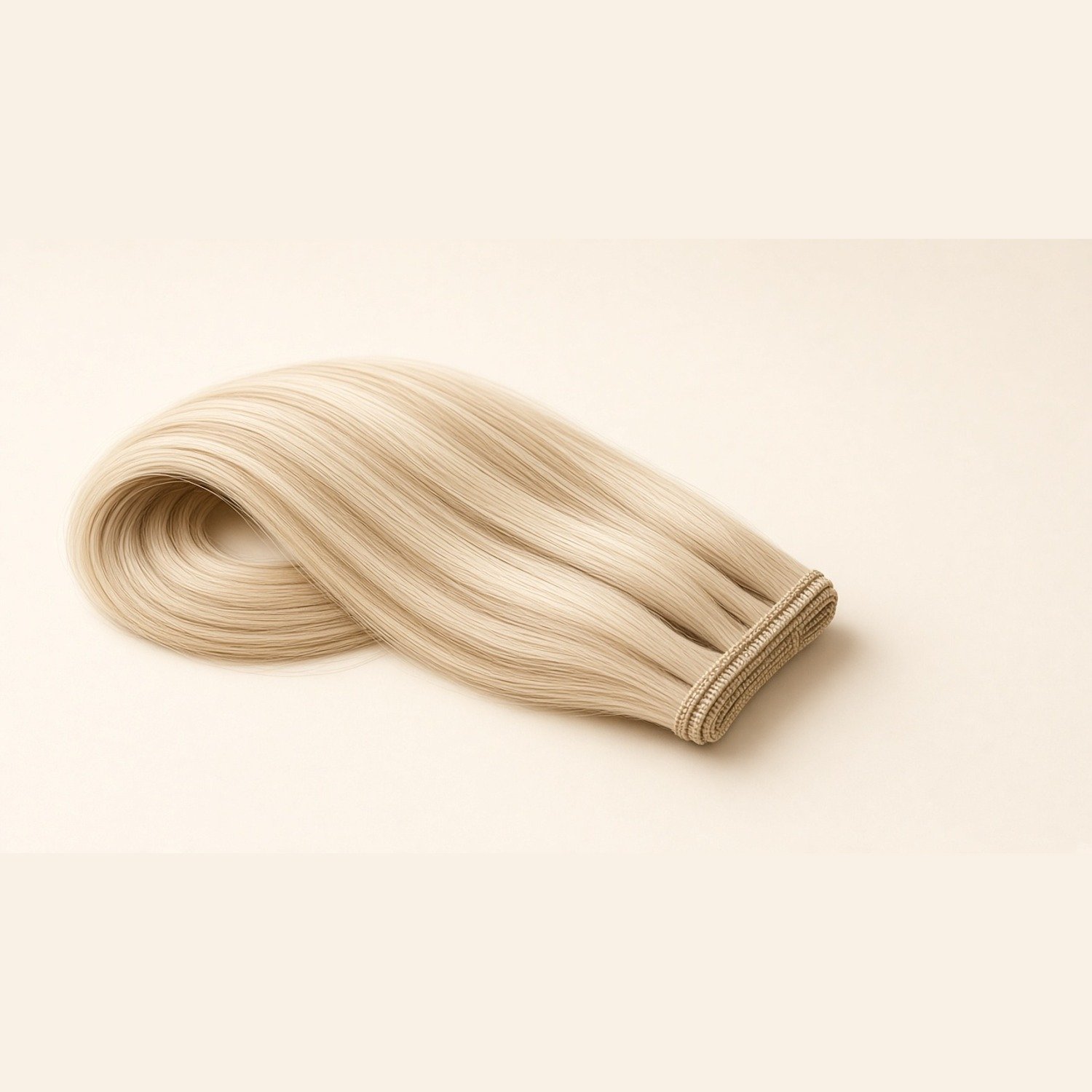 Russian Hair Extensions 28" #22/Ivory Blonde Mix Straight