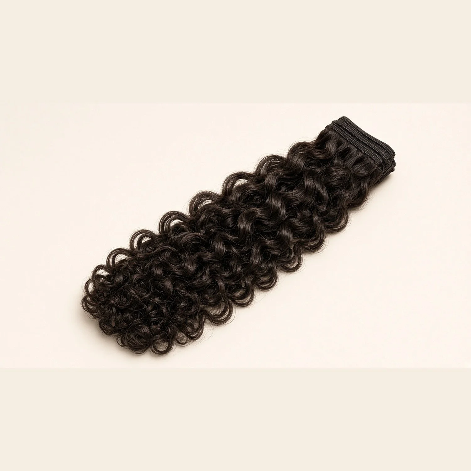 Russian Hair Extensions 18" #2 Darkest Brown Curly