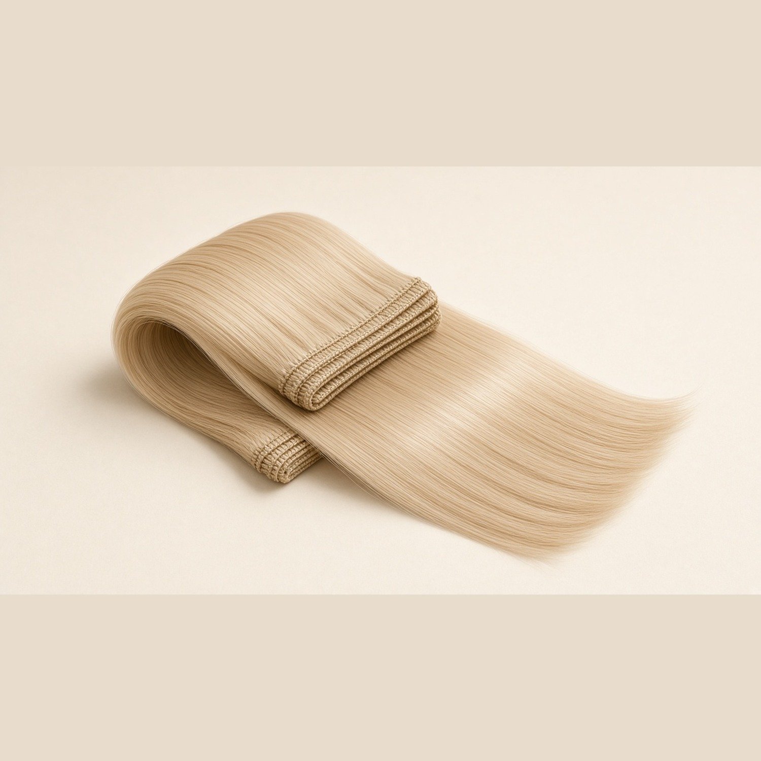Russian Hair Extensions 18" #22 Light Beige Blonde Straight