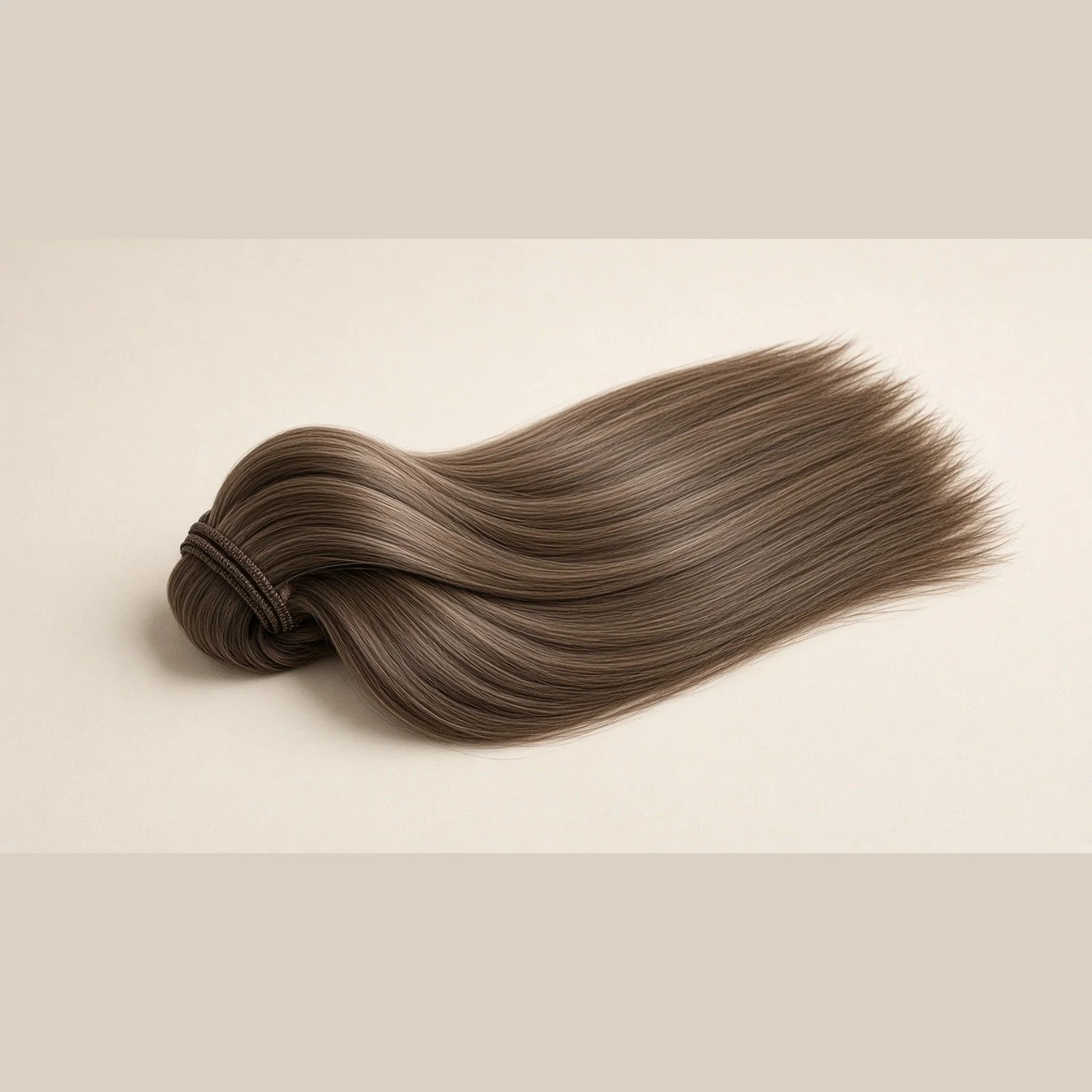 Russian Hair Extensions 18" #4/#7 Medium Ash Brown Mix Straight