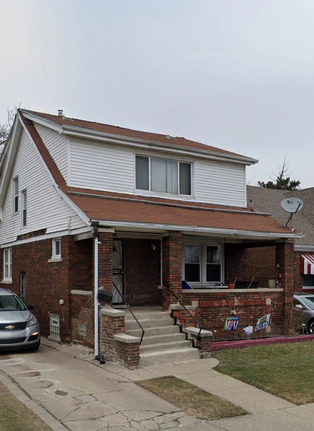 Roof replacement project before in Madison Heights Michigan