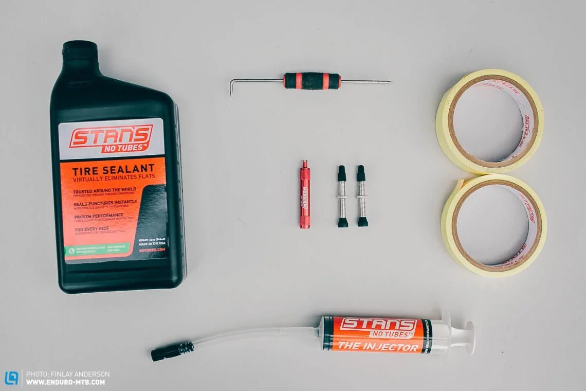 Setup Tubeless - Per wheel