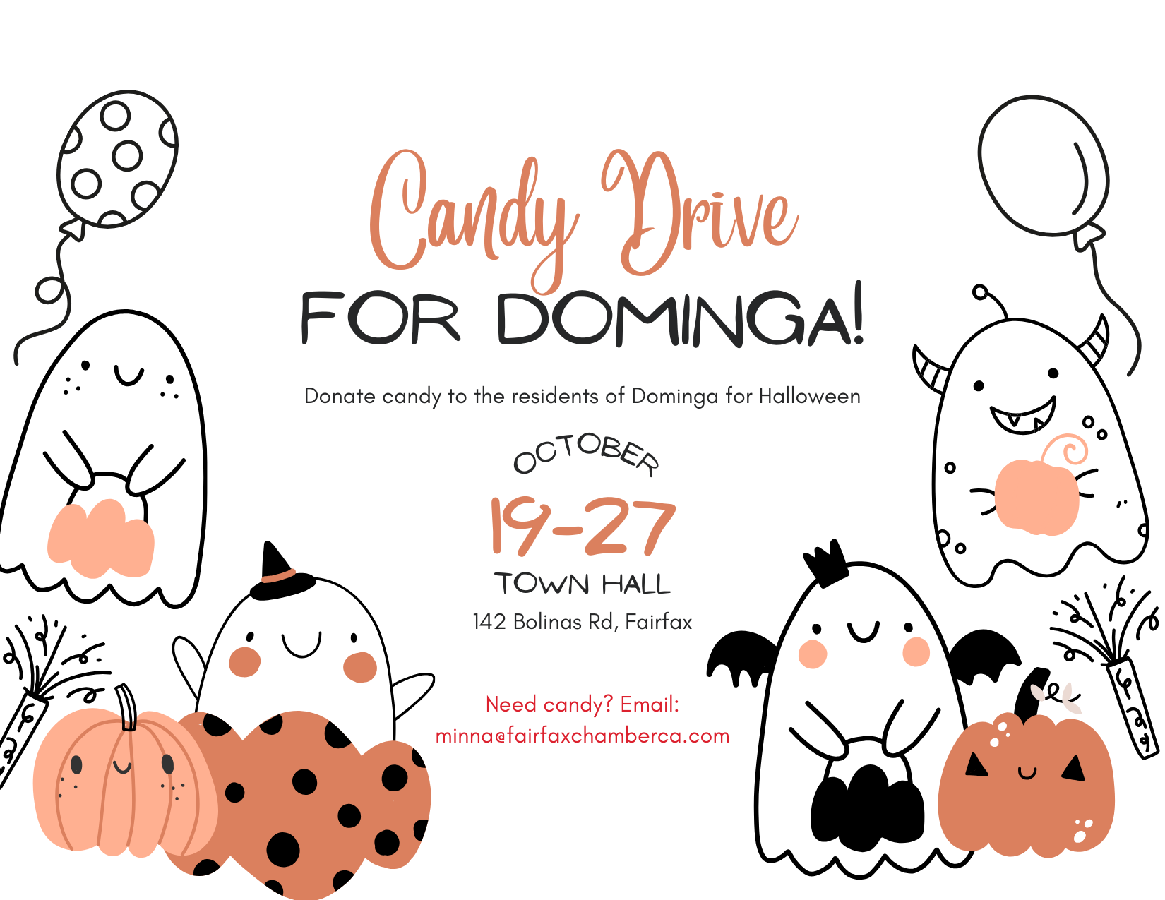Candy Drive for Dominga!