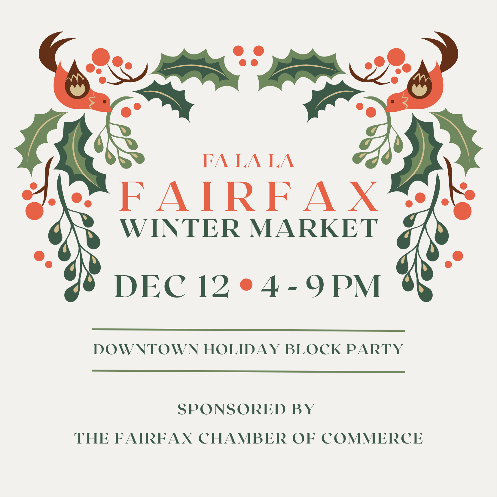 2026 Fairfax Winter Market