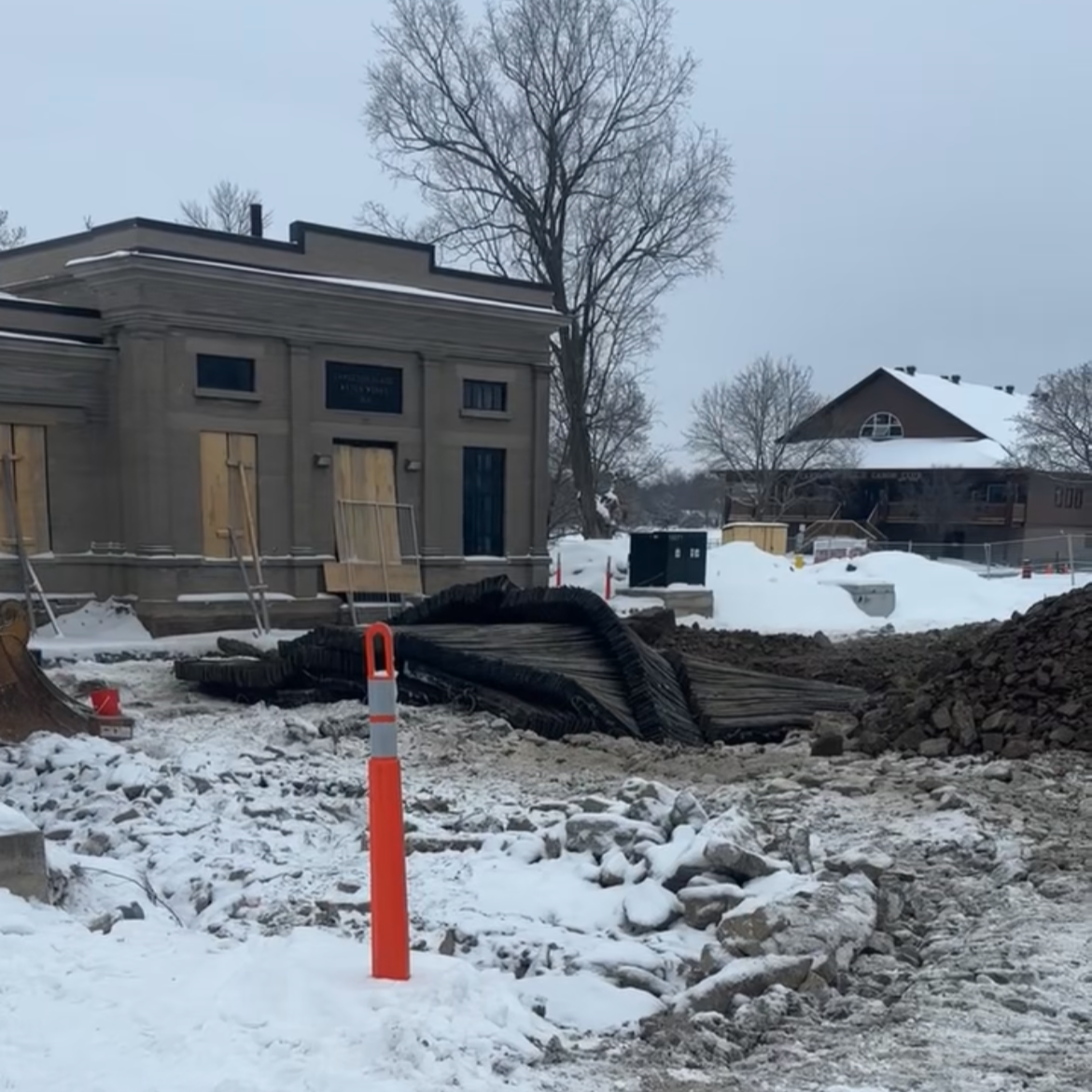 Original 1914 Water Treatment Plant Building