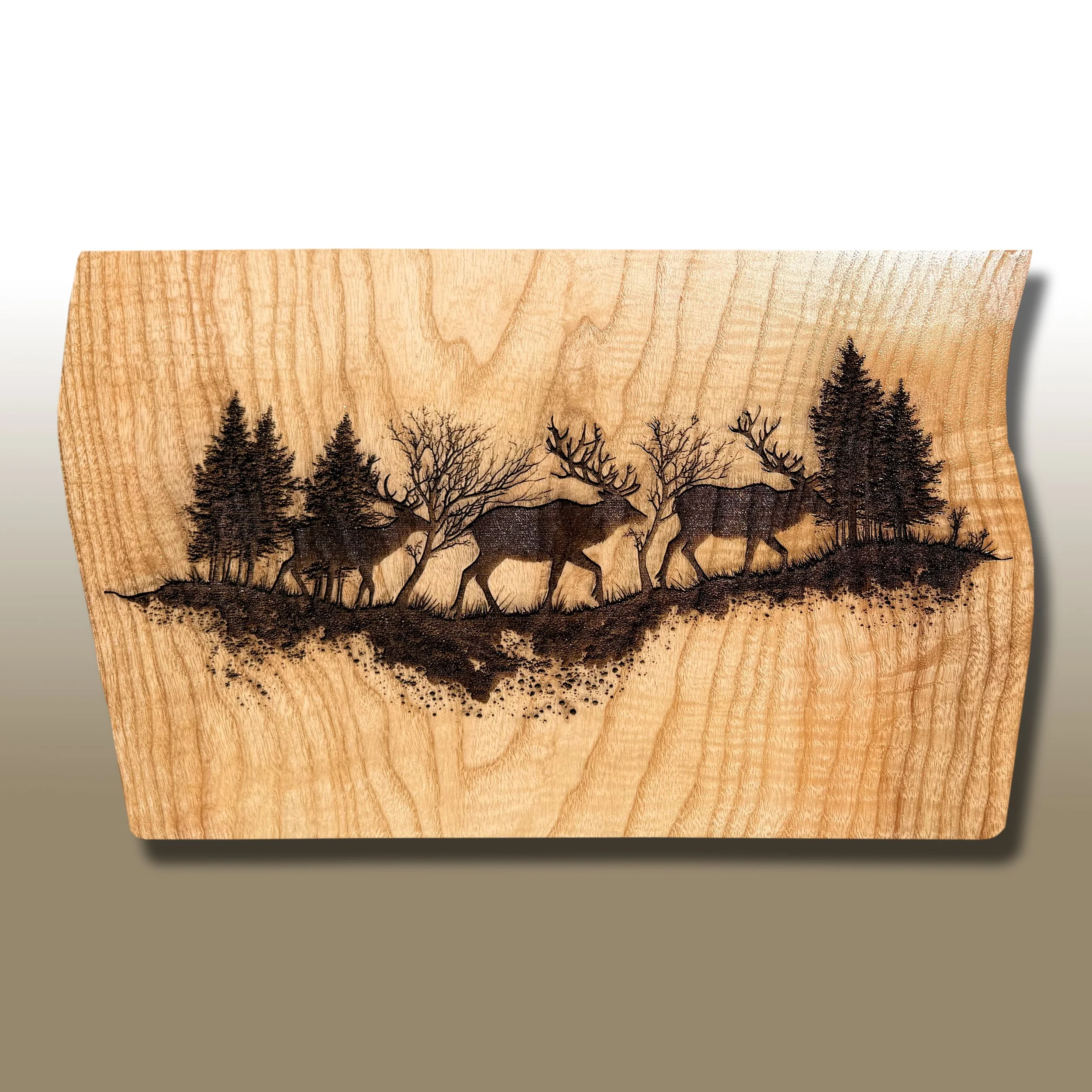 On the Move Elk Magnetic Knife Holder