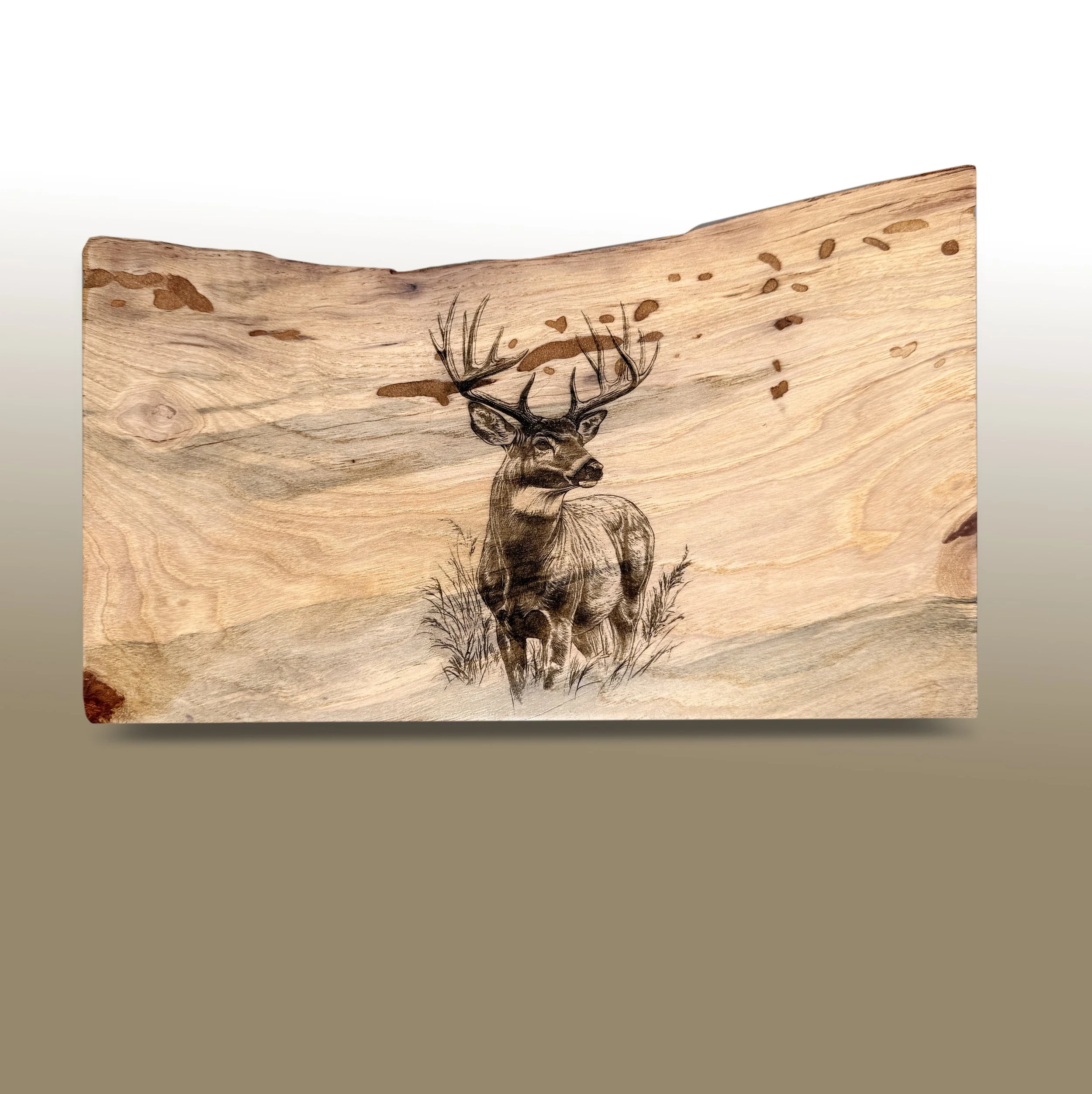 Laser Engraved Deer