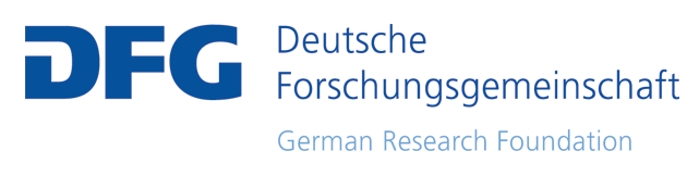 DFG logo with the text 'Deutsche Forschungsgemeinschaft' and 'German Research Foundation'
