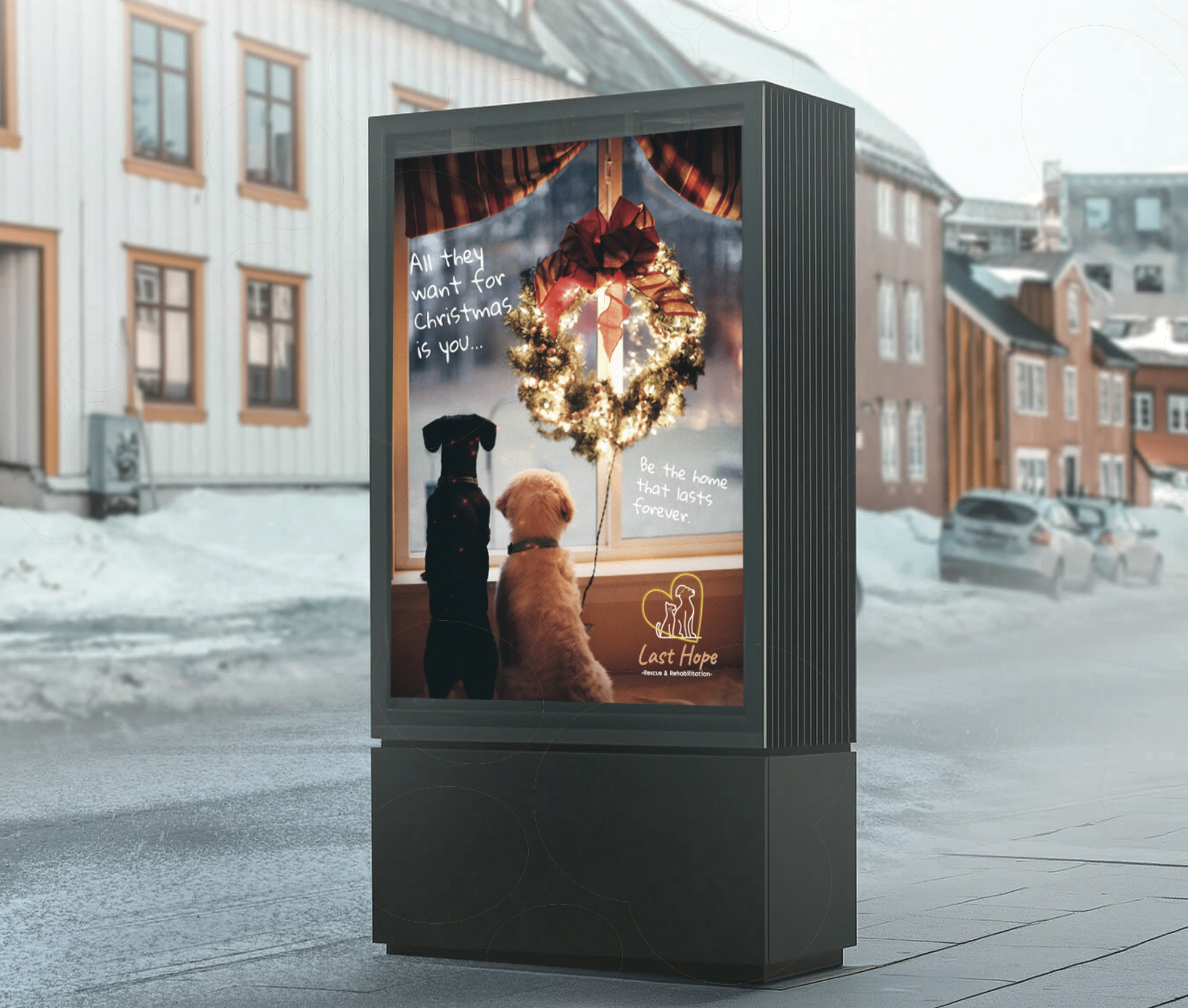 2025 | Last Hope: Rescue & Rehabilitation | Christmas Ad Mockup