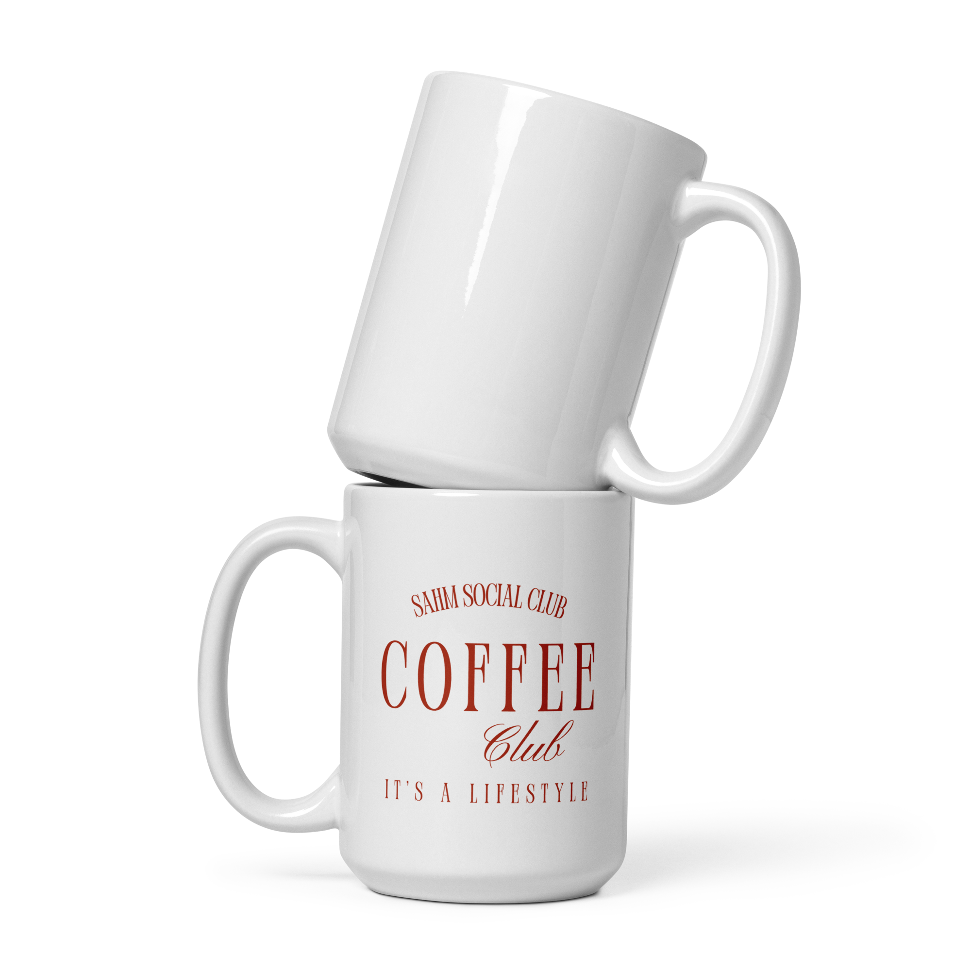 SAHM Social Club – "Coffee Club" 15oz Mug