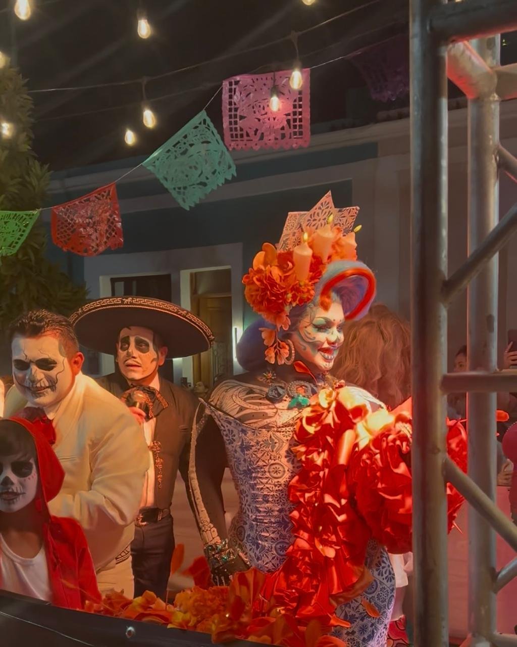 Catrin Parade: Day of the Dead Yucatan Mexico