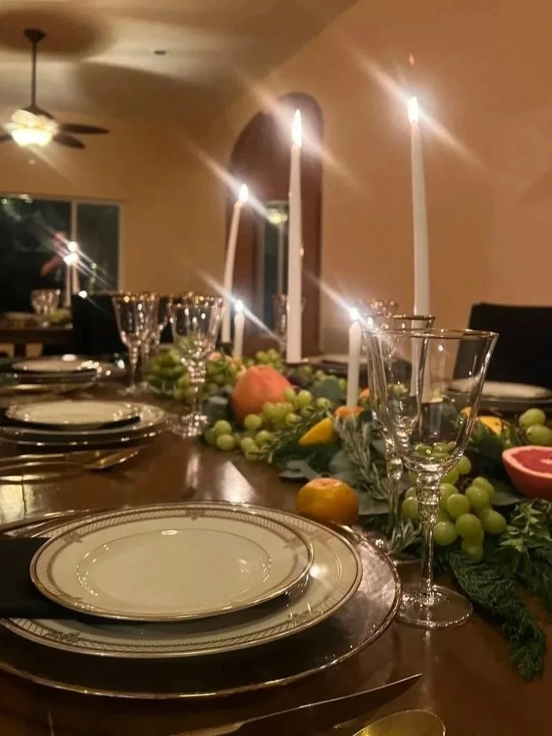 Private chef dinner The Green Maya Project and Day of the Dead
