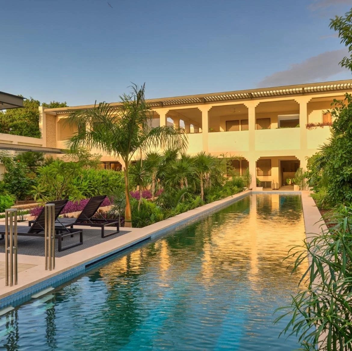 Restored Colonial home Yucatan Mexico