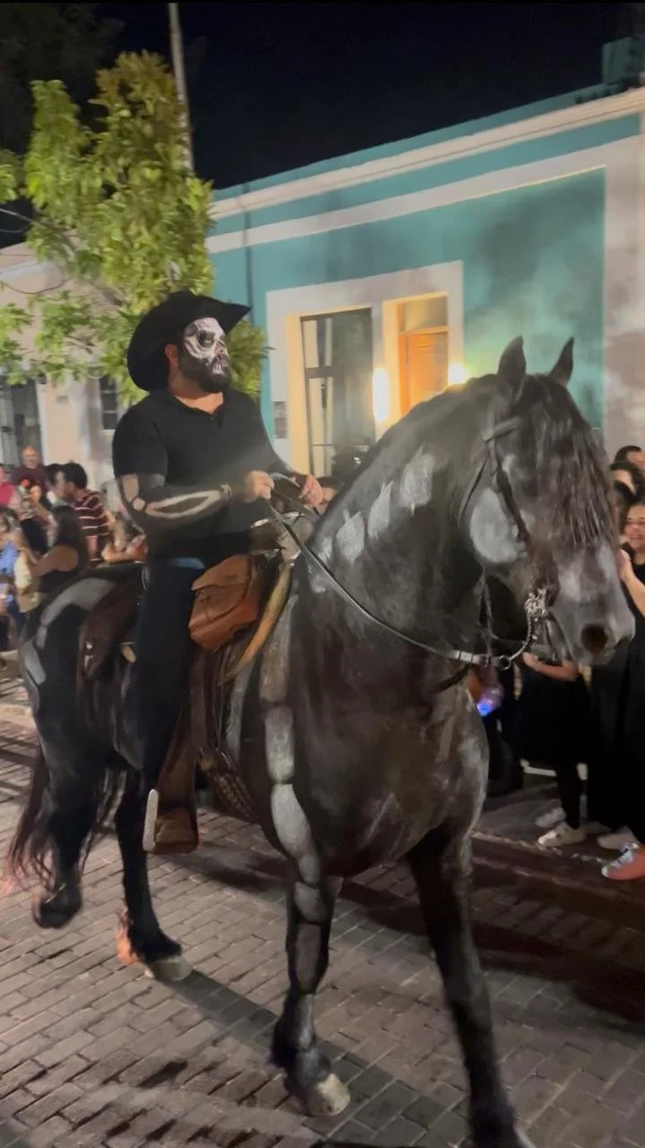 Catrin Parade: Day of the Dead Yucatan Mexico