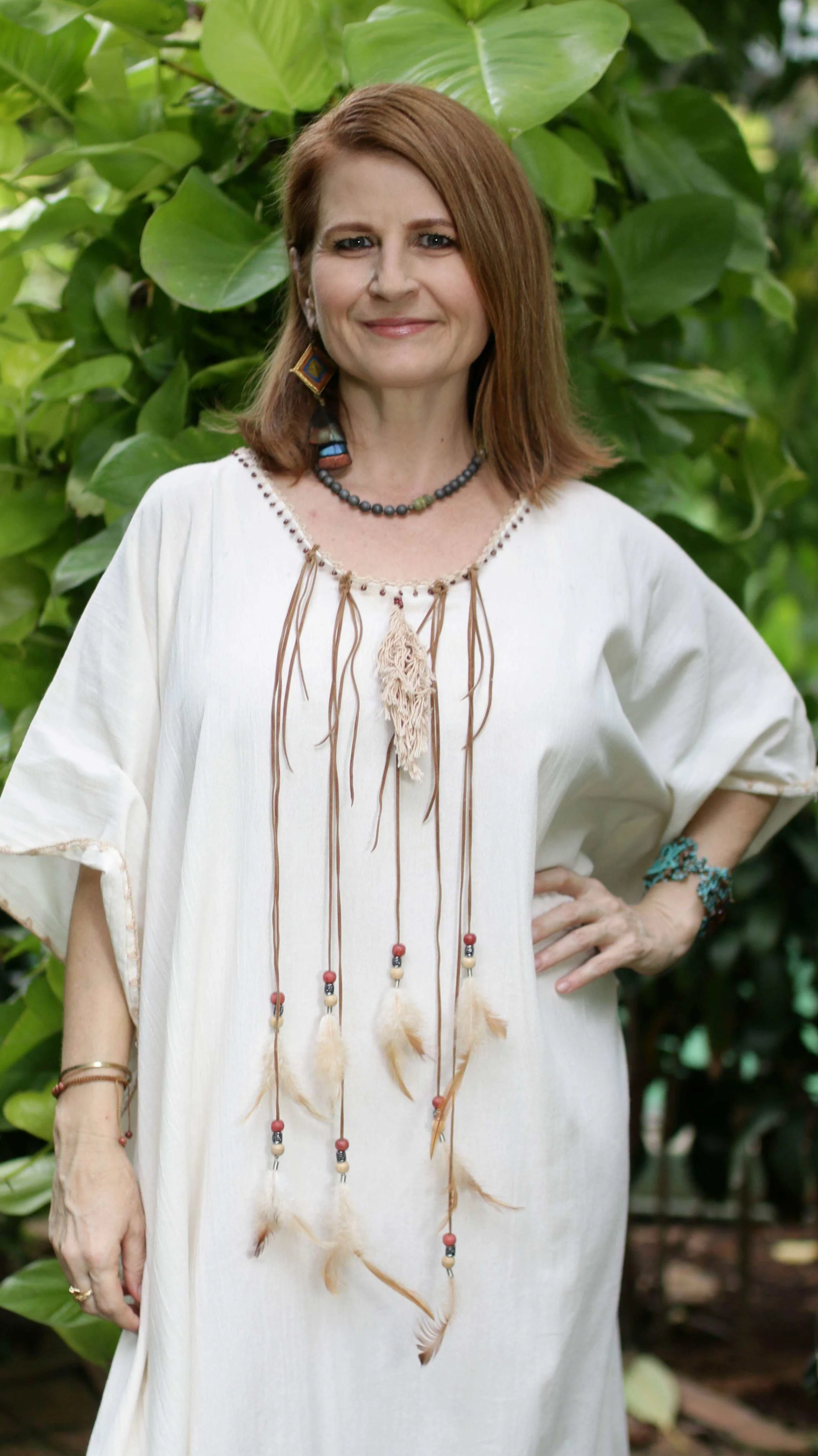 Sara Renshaw in Mérida, México — founder of The Green Maya Project