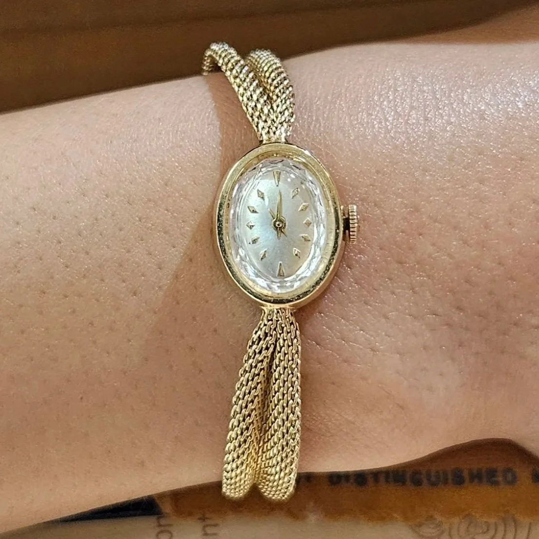 1960's Ladies Lucier Piccard 14k Gold Watch