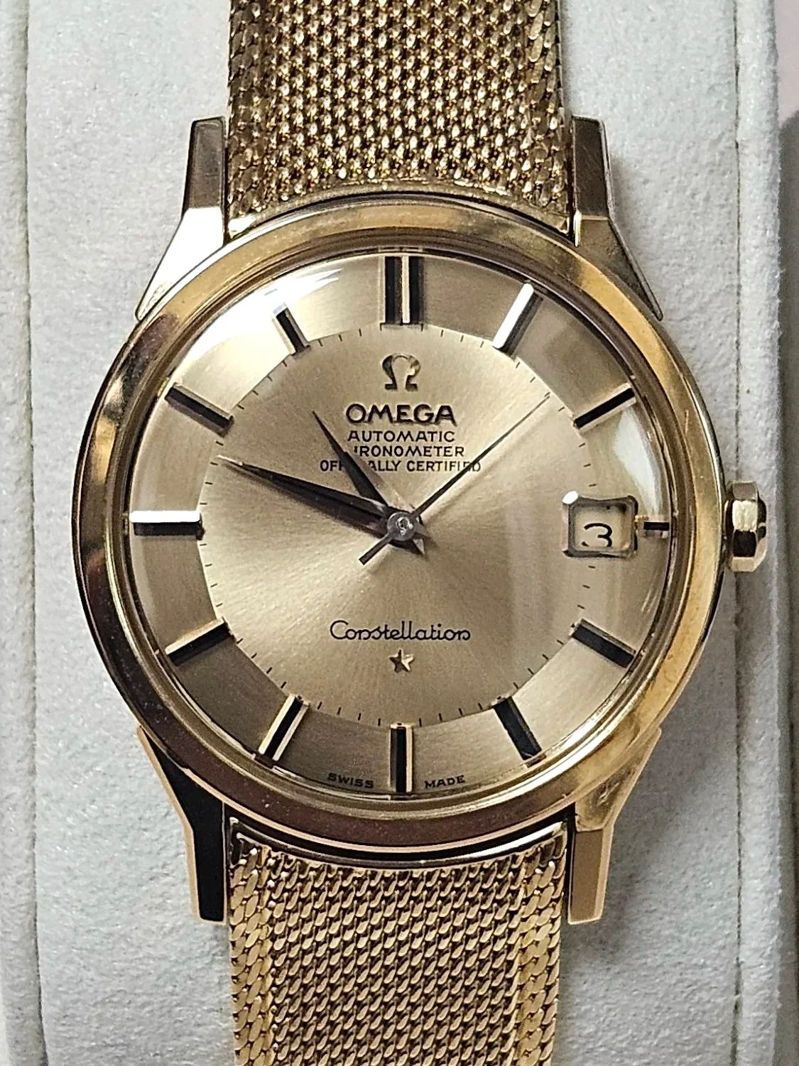 1963 Omega Constellation 18KT Gold