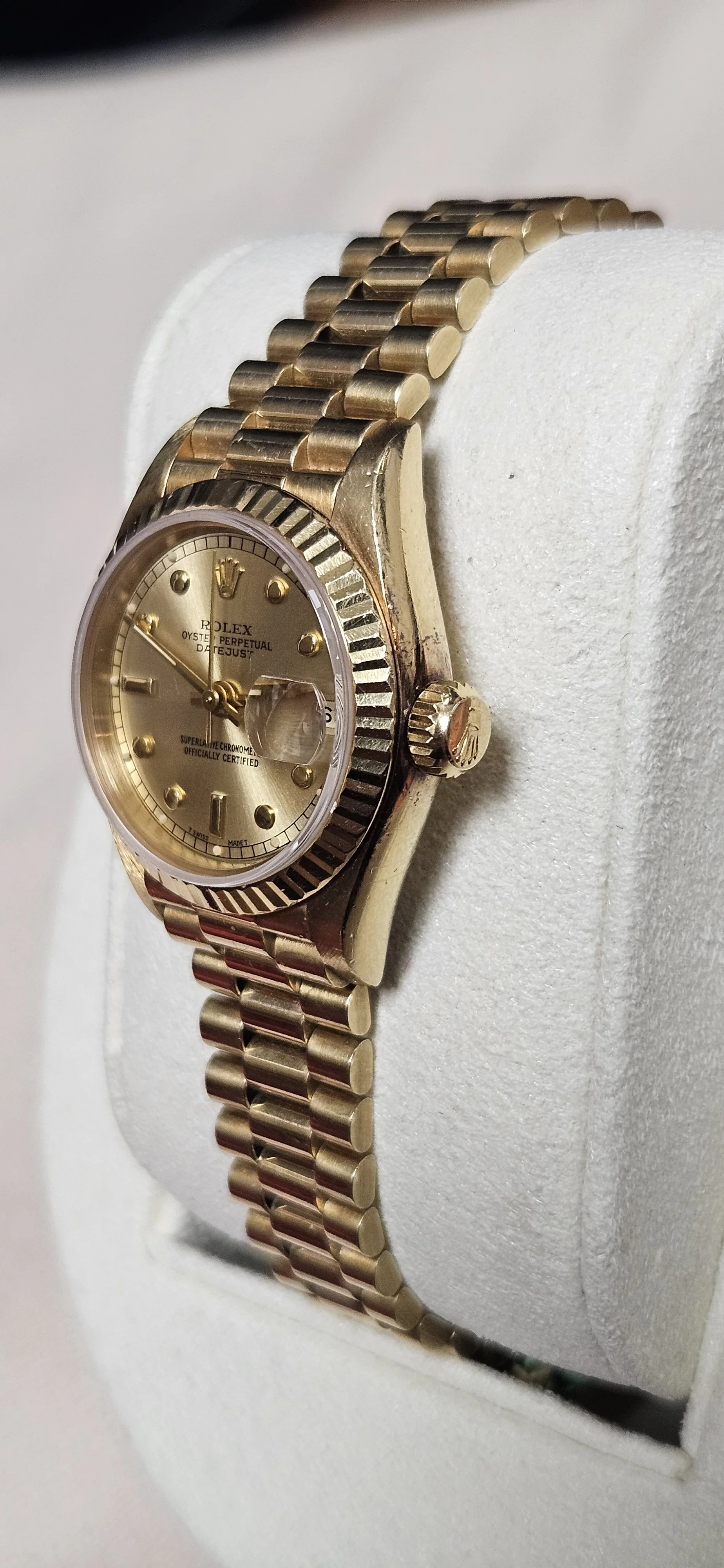 Vintage 1986 18Kt Ladies Presidential Datejust