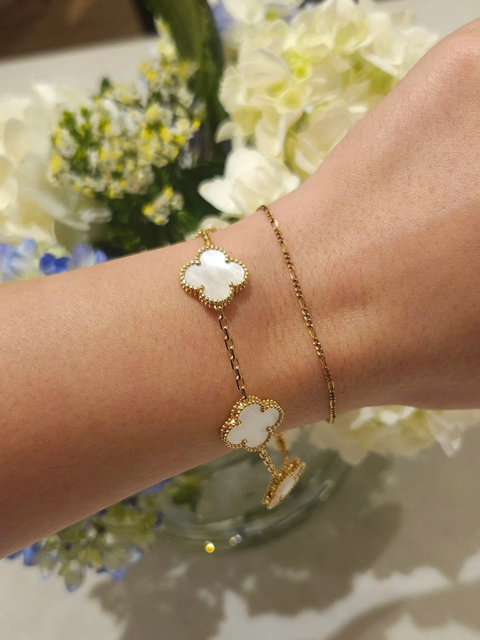 Van Cleef & Arpels Alhambra 18k Gold Bracelet